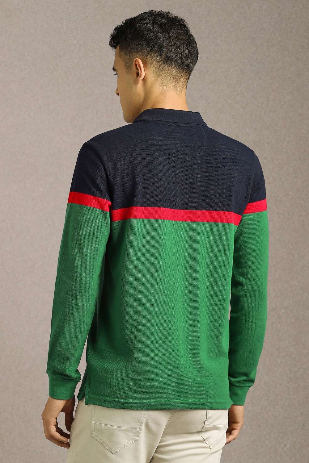 Stripes-Poly-Cotton-Slim-Fit-Men-s-T-Shirt