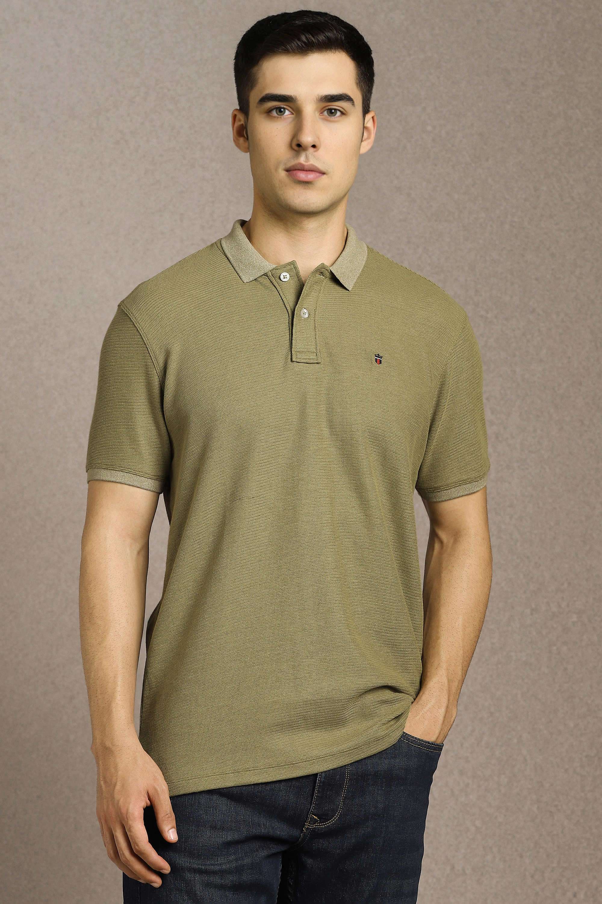 Solid-Cotton-Polo-Men-s-T-Shirt