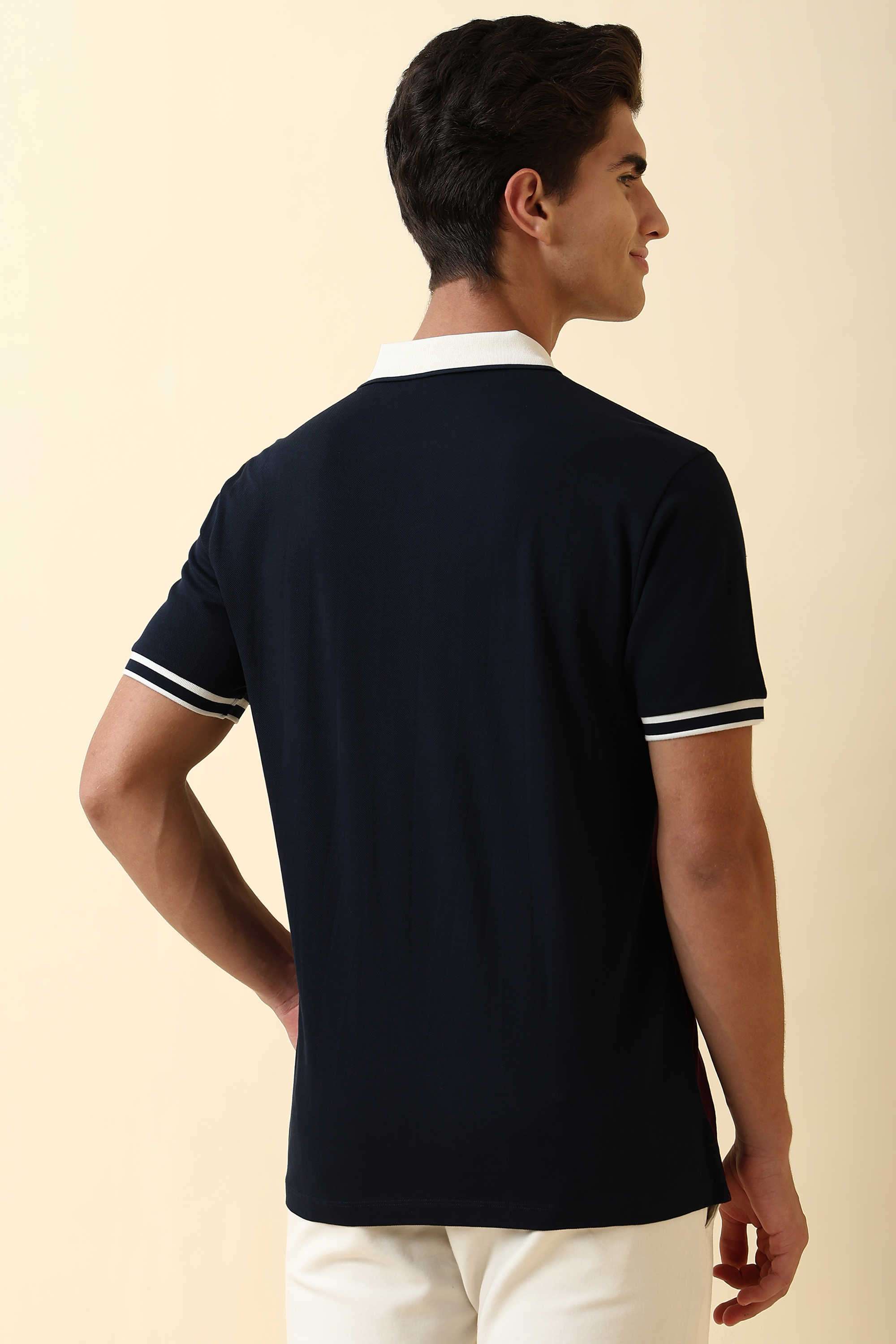 Color-Block-Cotton-Regular-Fit-Men-Polo-T-Shirt