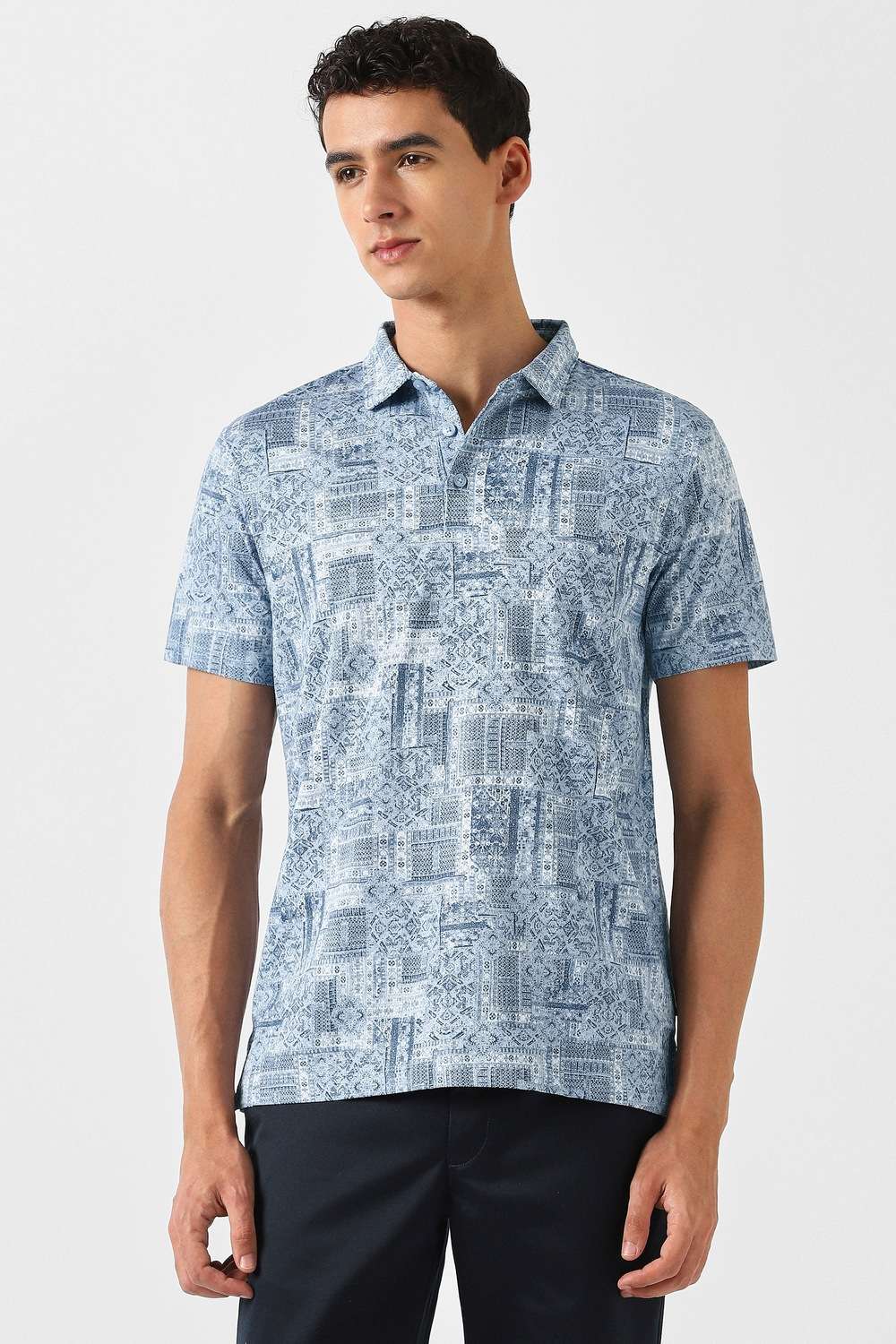 Printed-Cotton-Regular-Fit-Men-Polo-T-Shirt