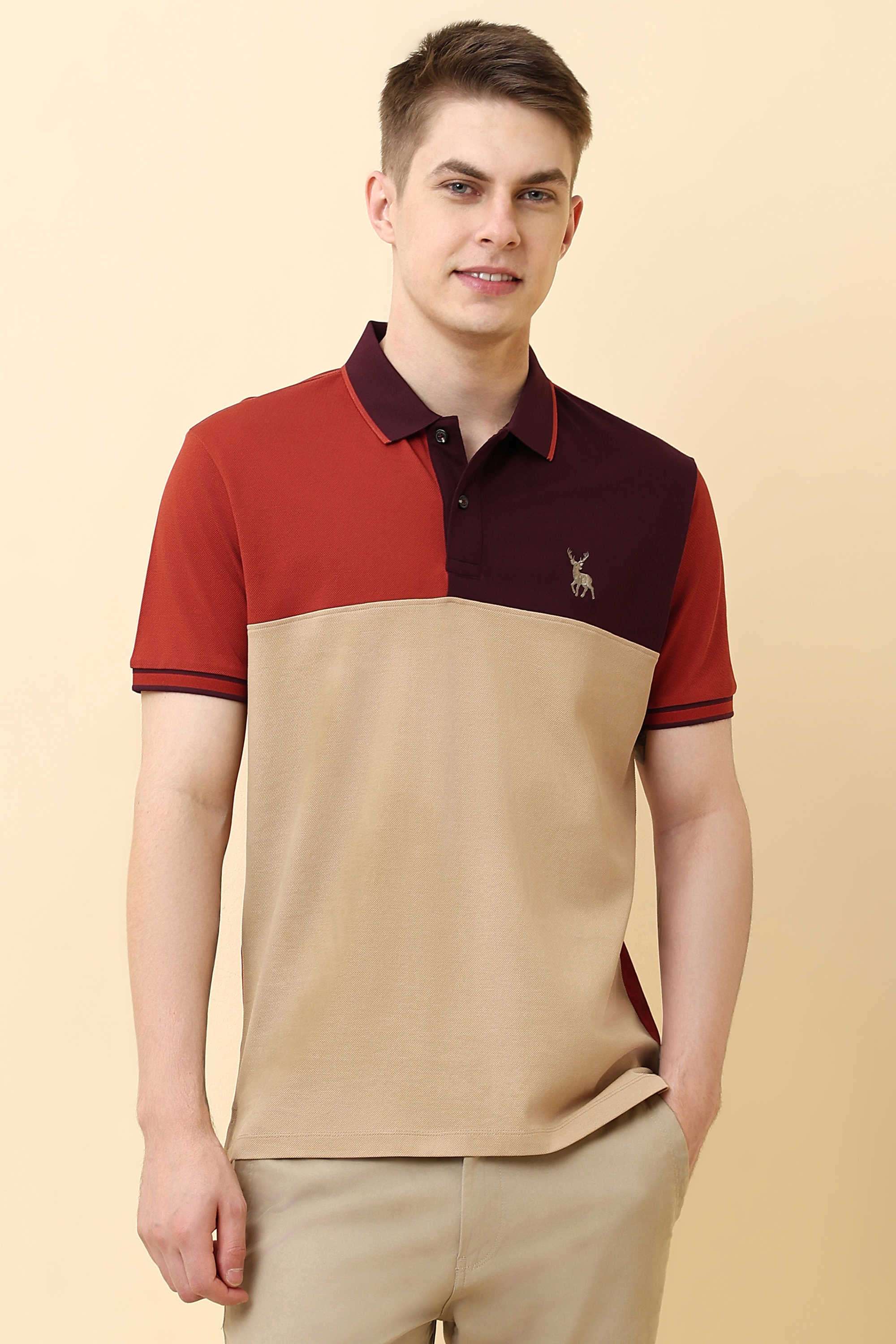 Solid-Cotton-Polo-Men-s-T-Shirt