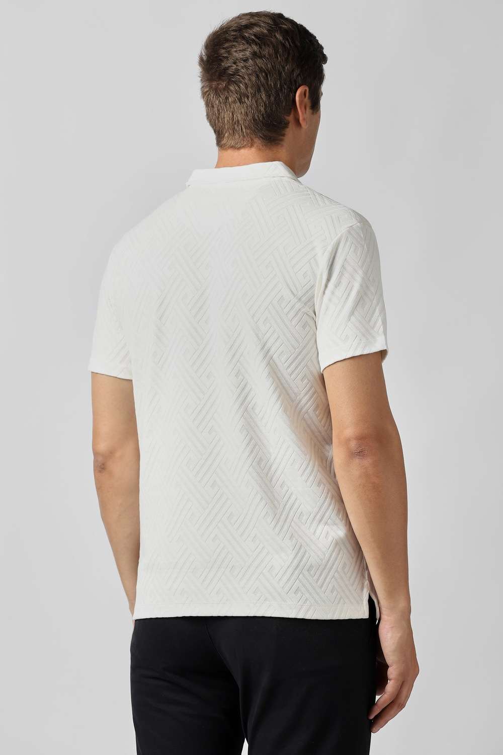 Stripes-Cotton-Blend-Polo-Men-s-T-Shirt