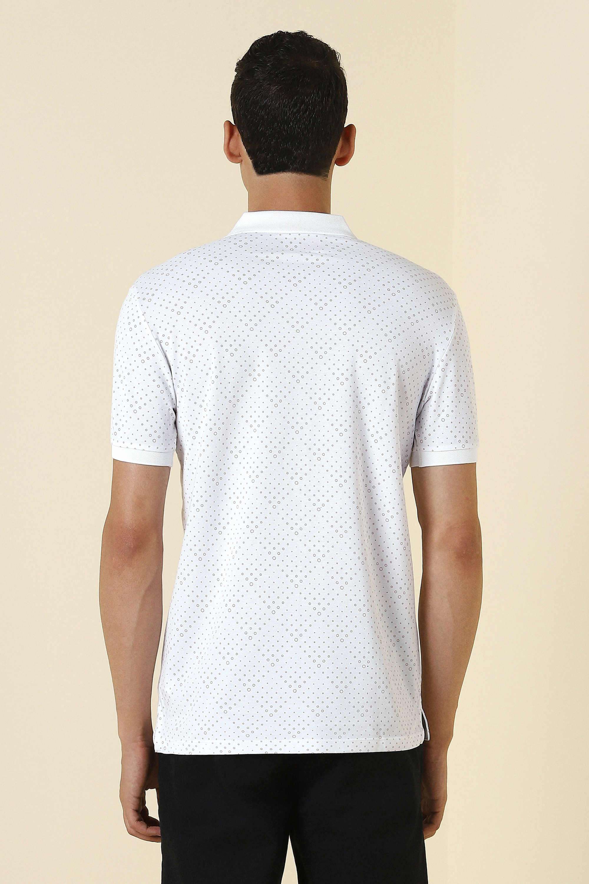 Solid-Polyester-Cotton-Polo-Men-s-T-Shirt