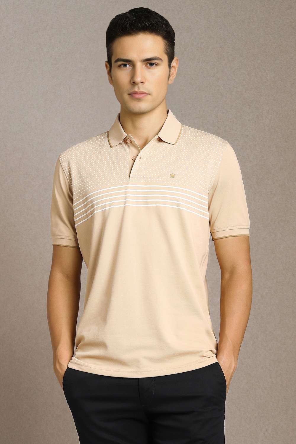 Stripes-Poly-Cotton-Regular-Fit-Men-s-T-Shirt