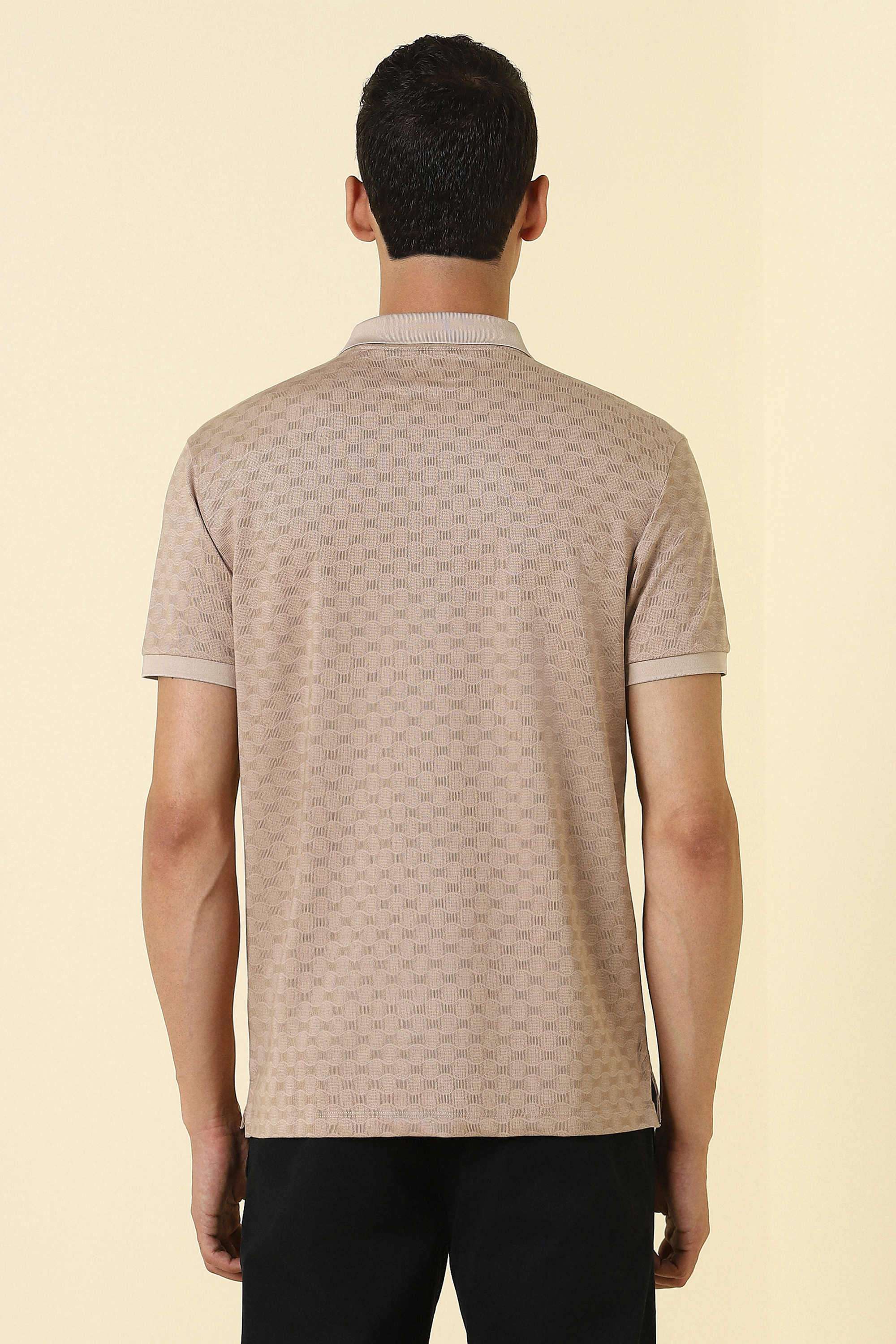 Solid-Polyester-Cotton-Polo-Men-s-T-Shirt