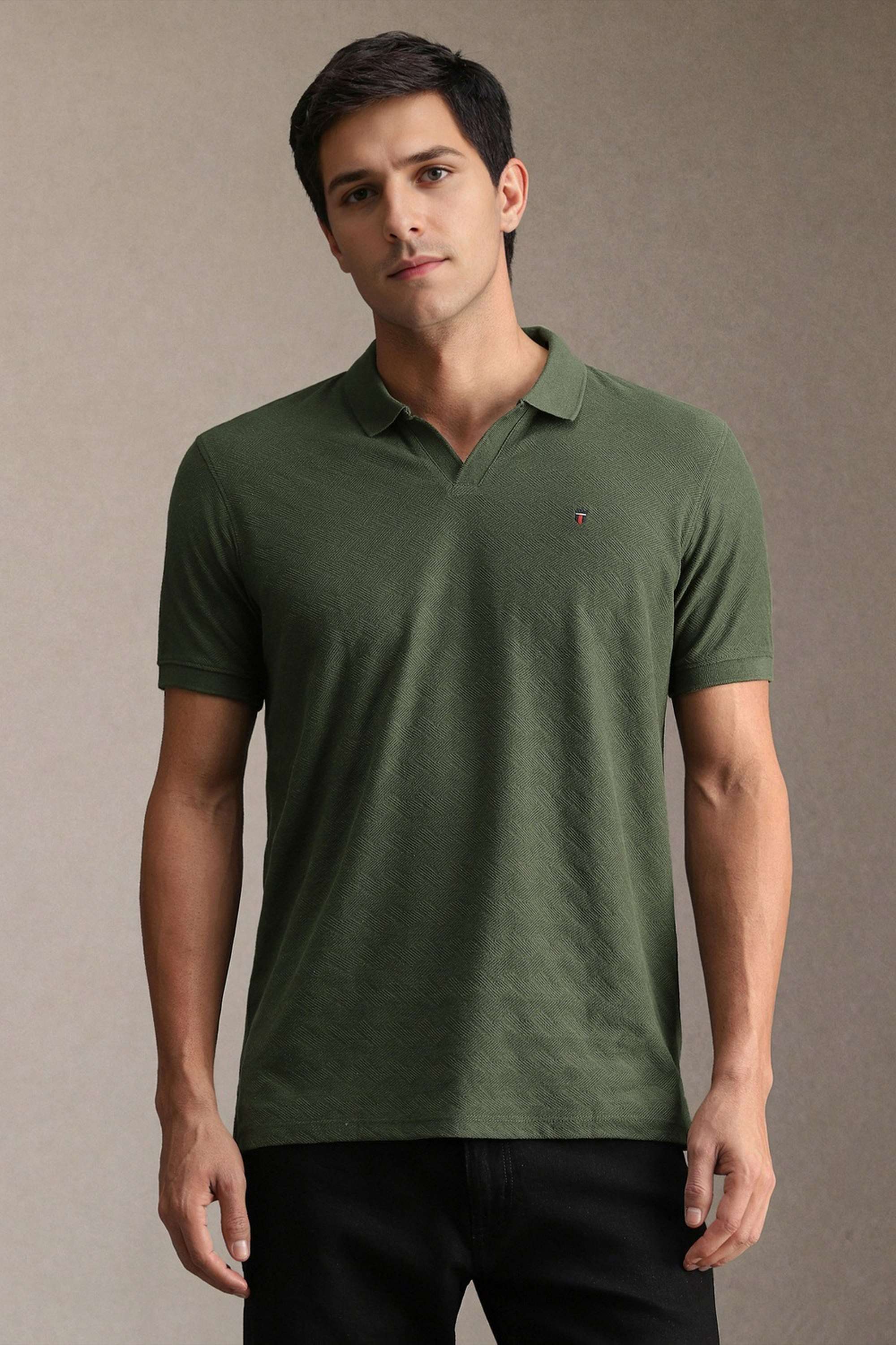 Solid-Cotton-Polo-Men-s-T-Shirt