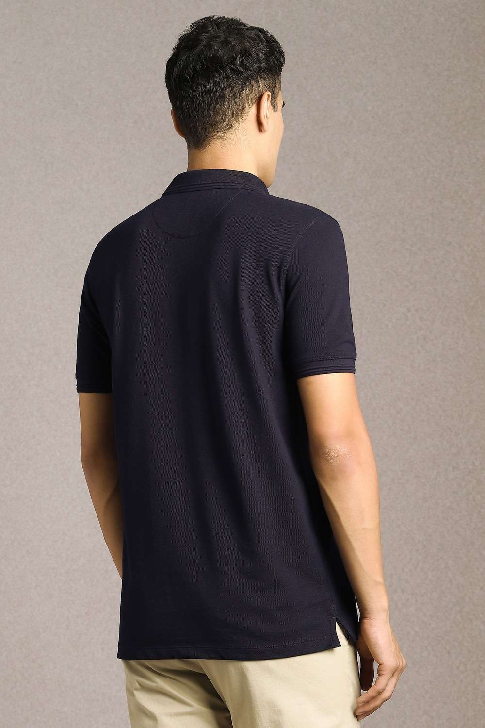 Solid-Cotton-Slim-Fit-Men-Polo-T-Shirt