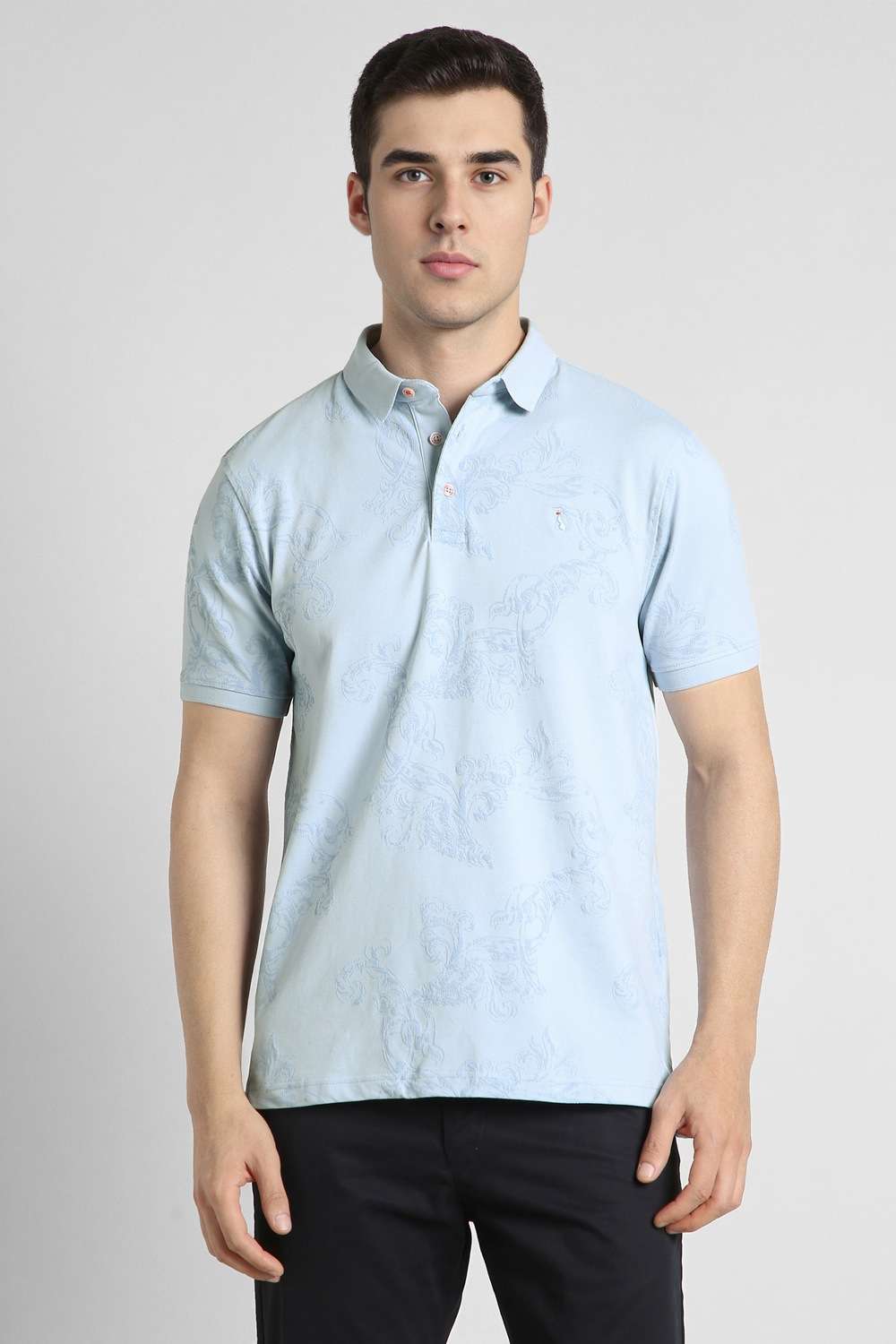 Printed-Cotton-Blend-Polo-Men-s-T-Shirt