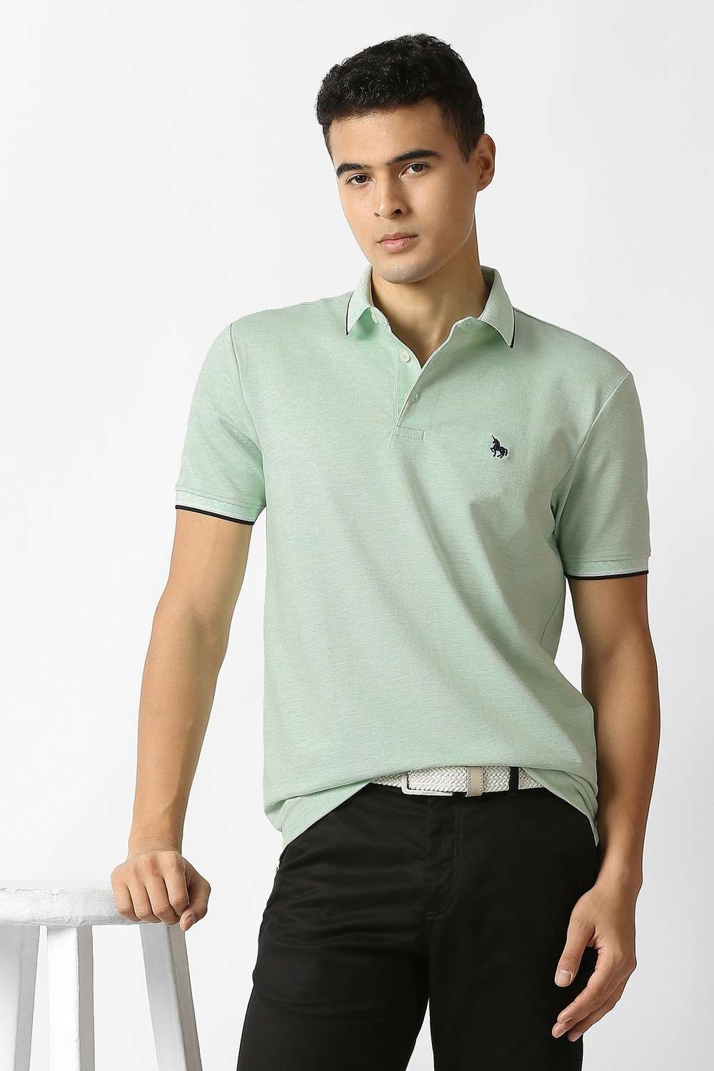 Solid-Cotton-Polo-Men-s-T-Shirt