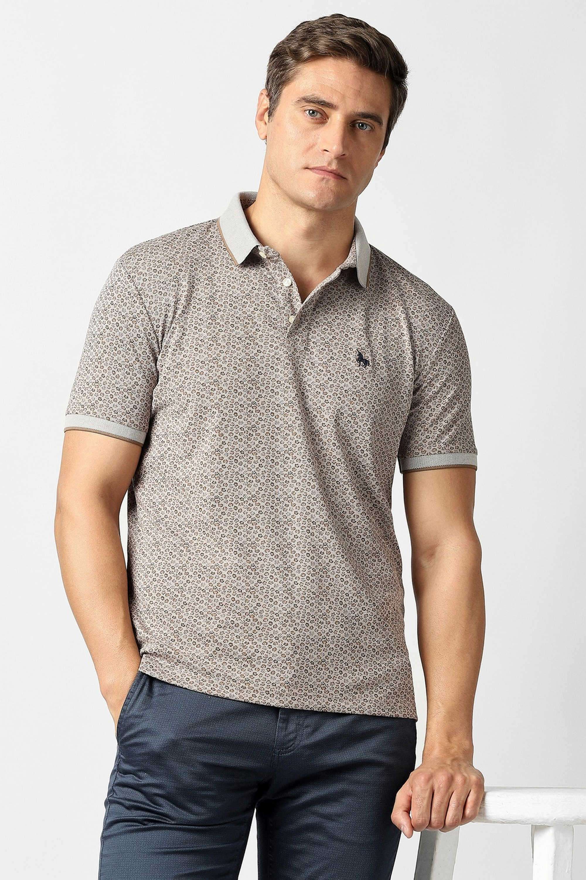 Printed-Poly-Cotton-Regular-Fit-Men-Polo-T-Shirt