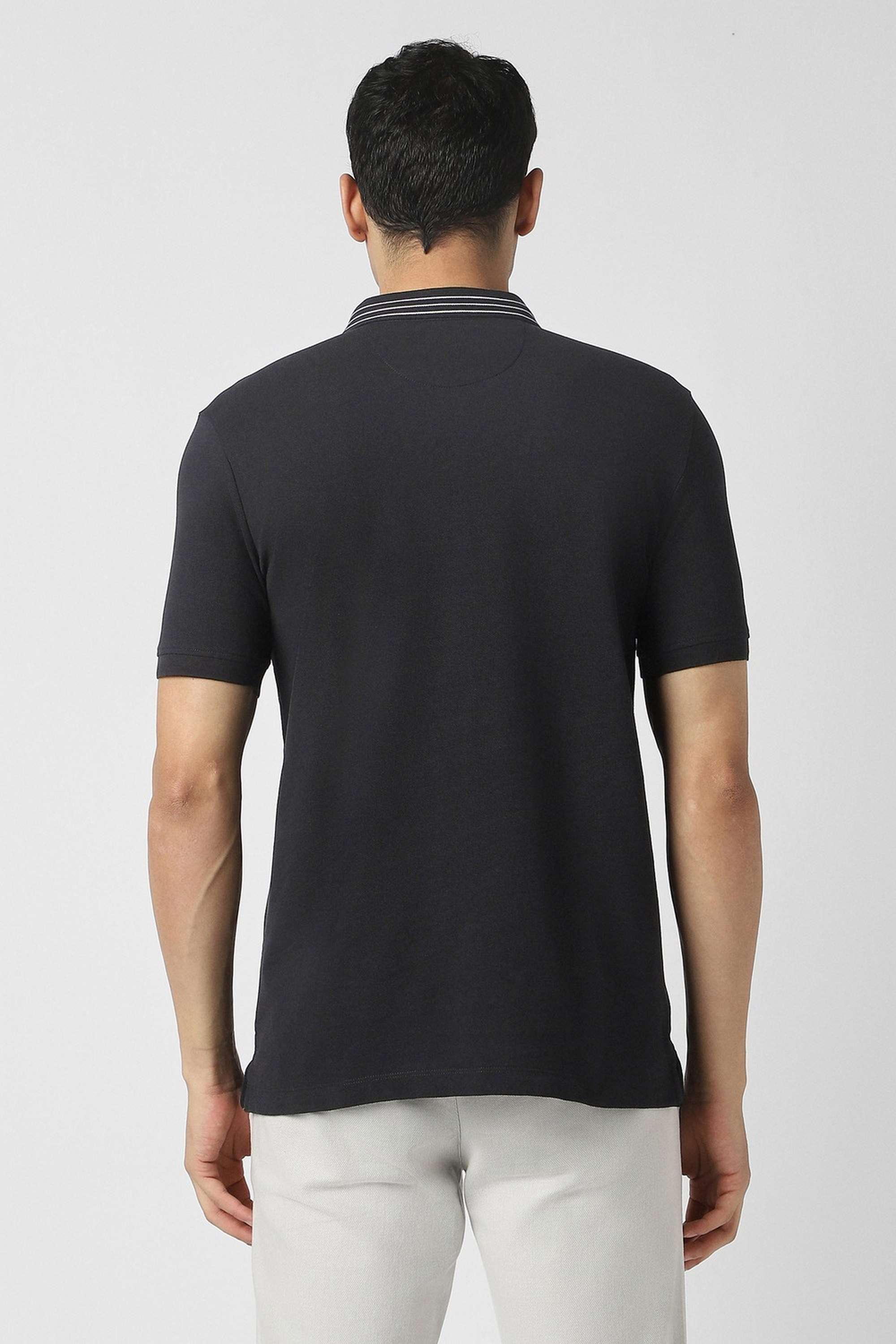 Solid-Cotton-Regular-Fit-Men-Polo-T-Shirt