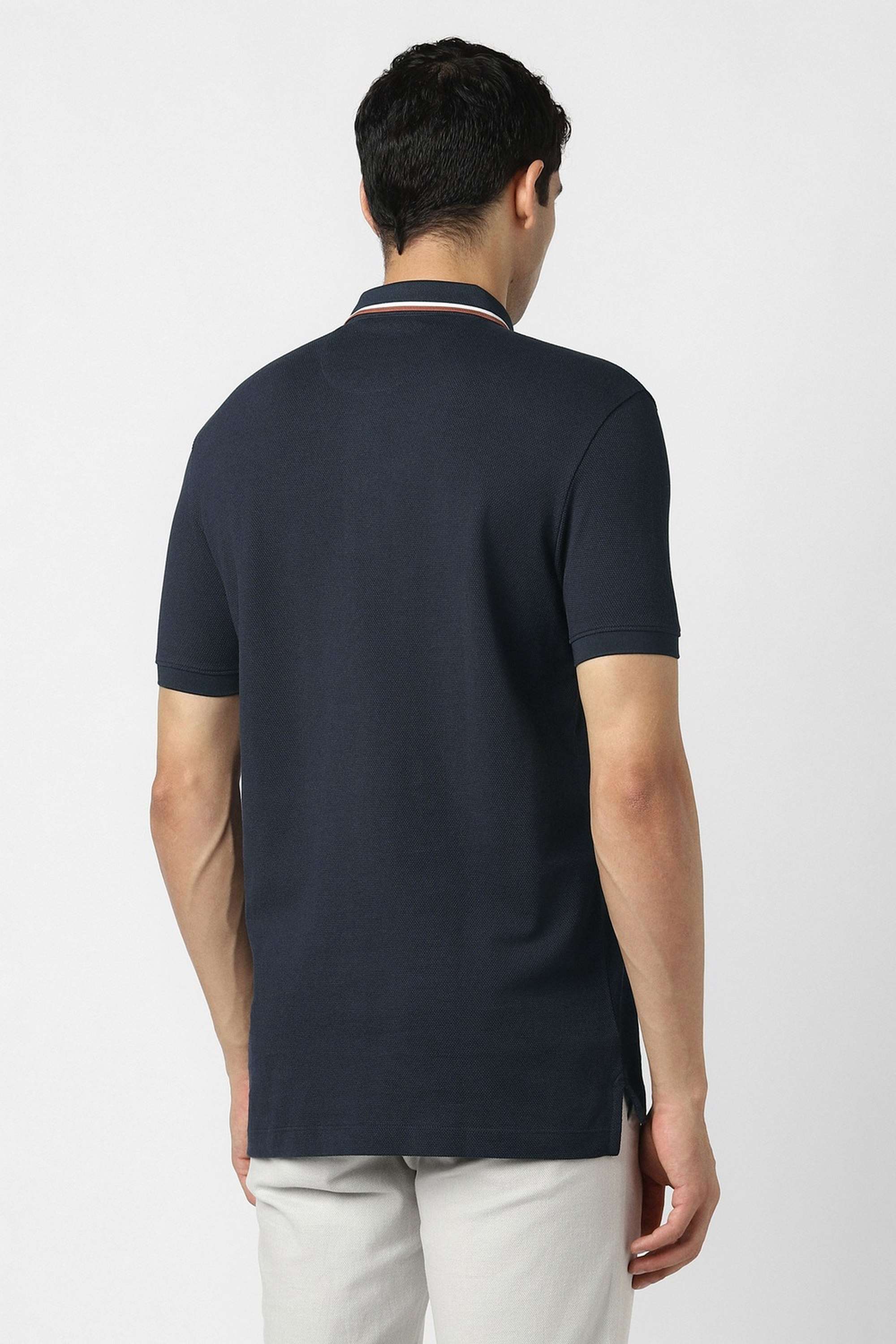 Solid-Cotton-Regular-Fit-Men-Polo-T-Shirt
