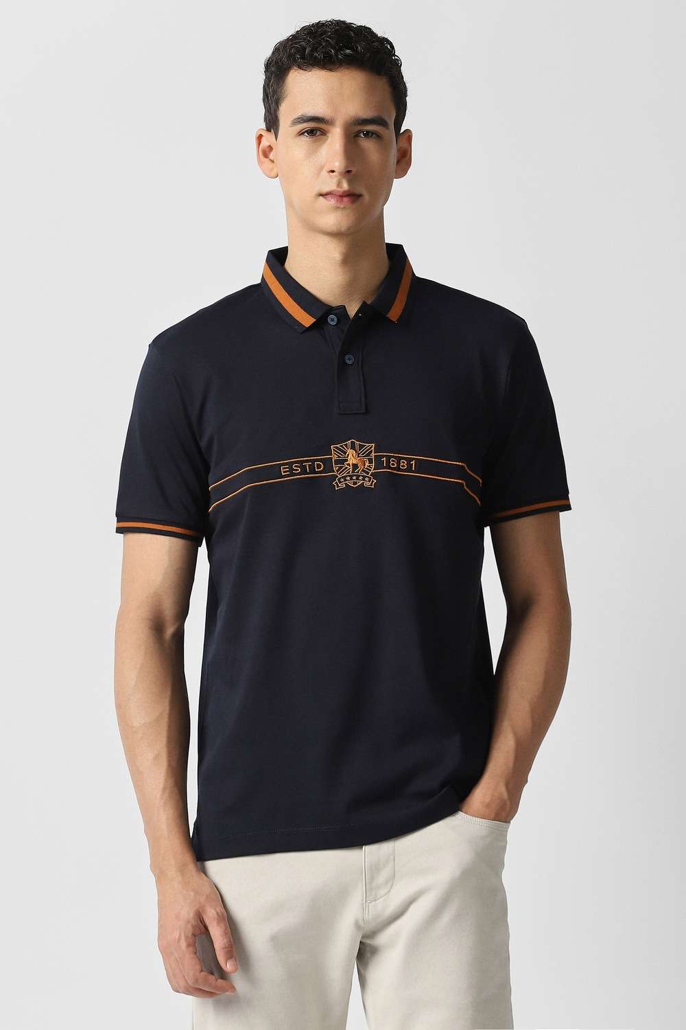 Solid-Cotton-Polo-Men-s-T-Shirt