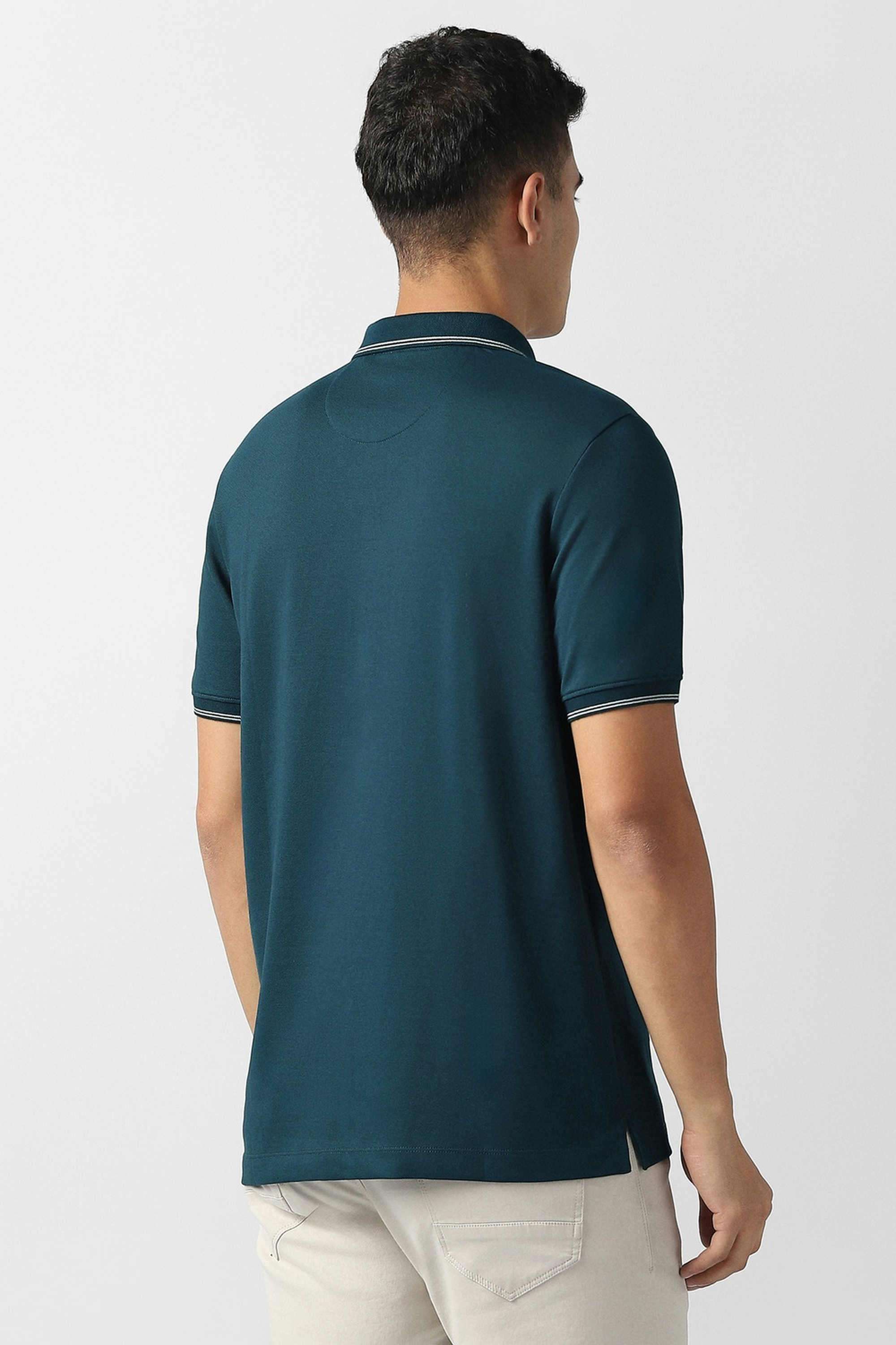 Solid-Cotton-Regular-Fit-Men-s-T-Shirt