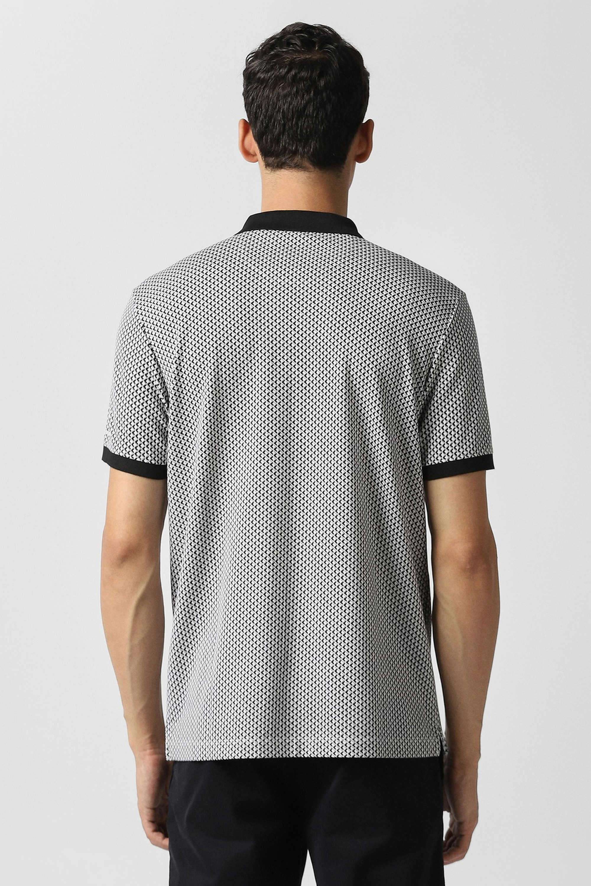 Solid-Polyester-Regular-Fit-Men-s-T-Shirt