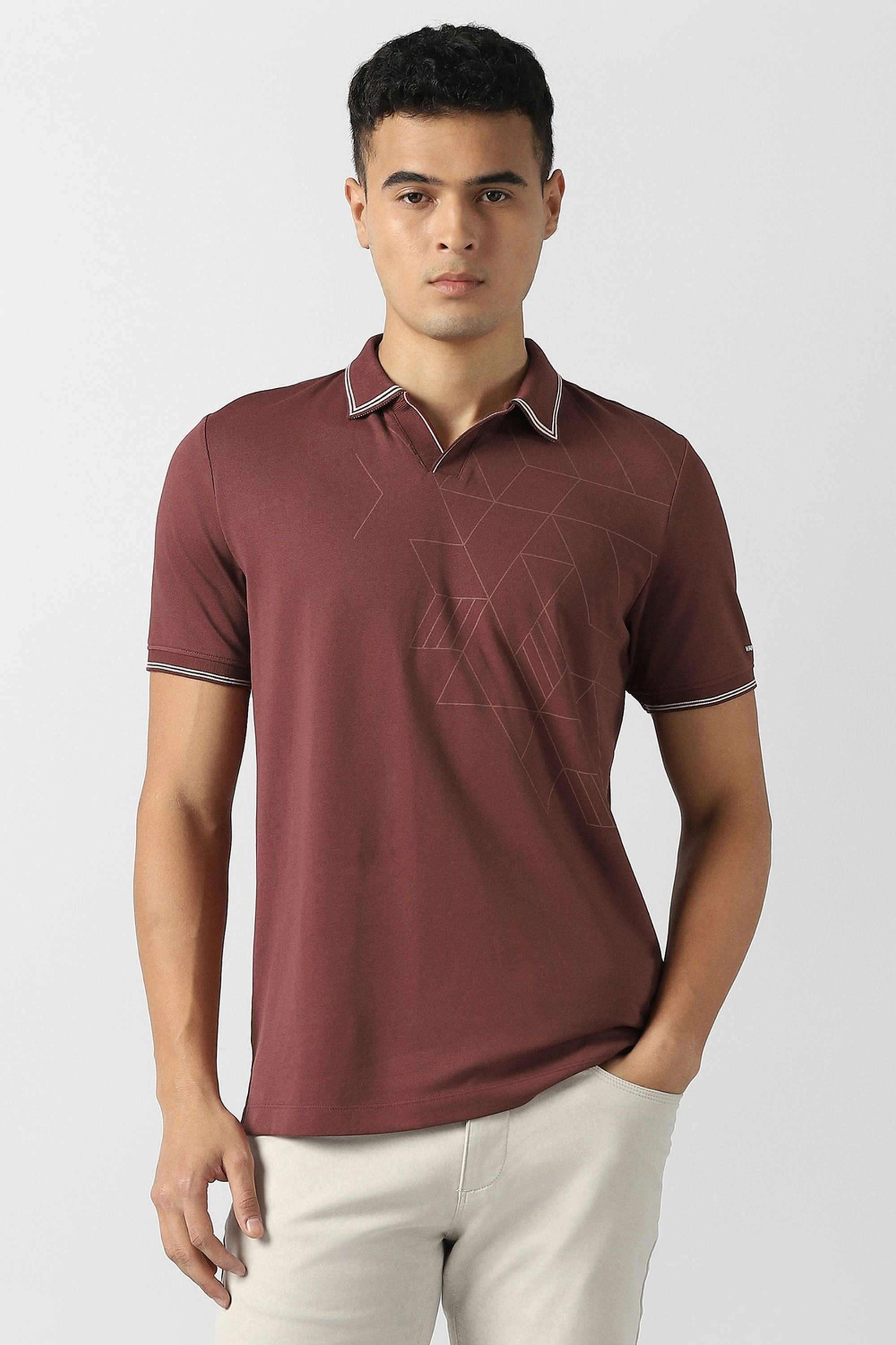 Solid-Cotton-Regular-Fit-Men-s-T-Shirt