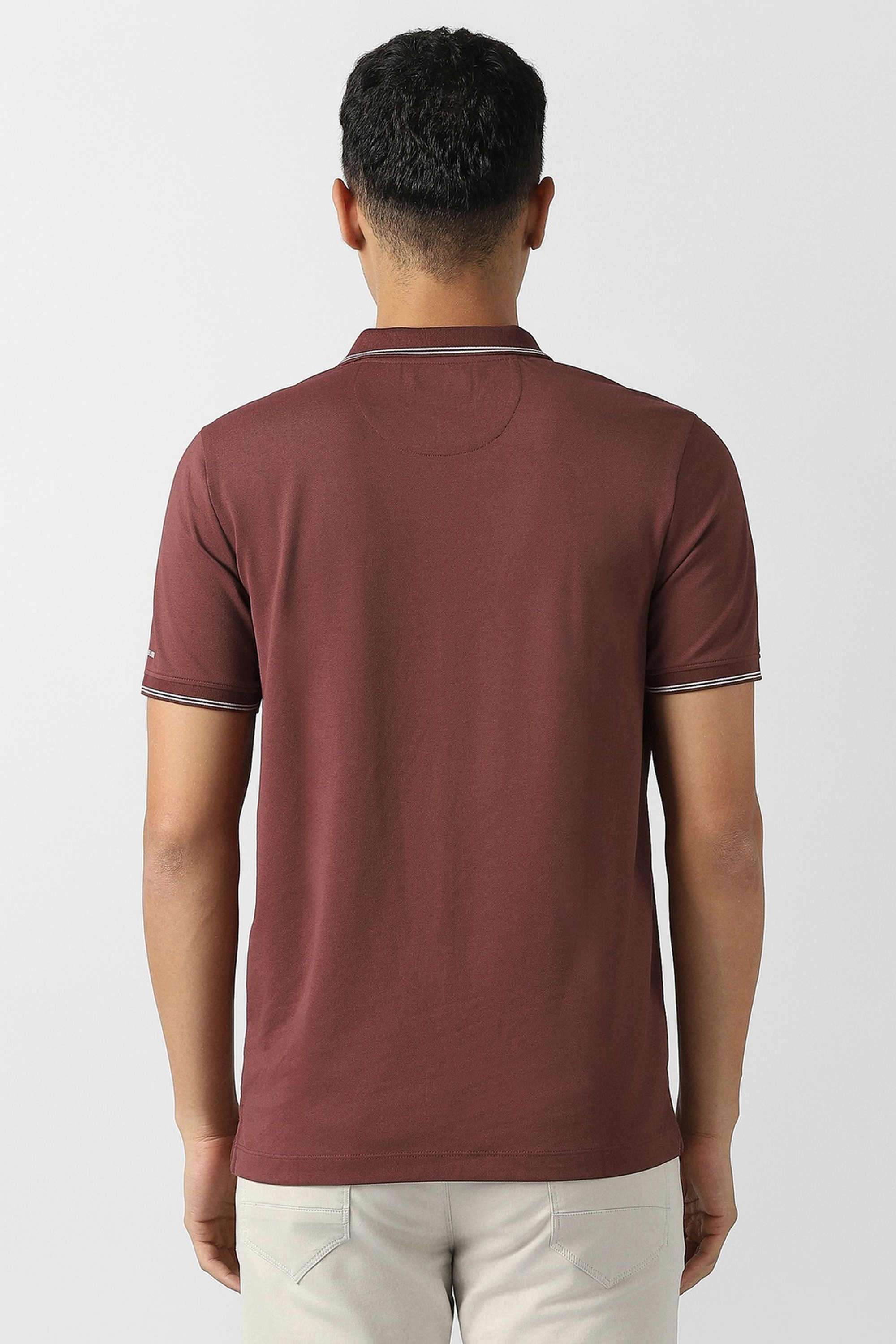 Solid-Cotton-Regular-Fit-Men-s-T-Shirt