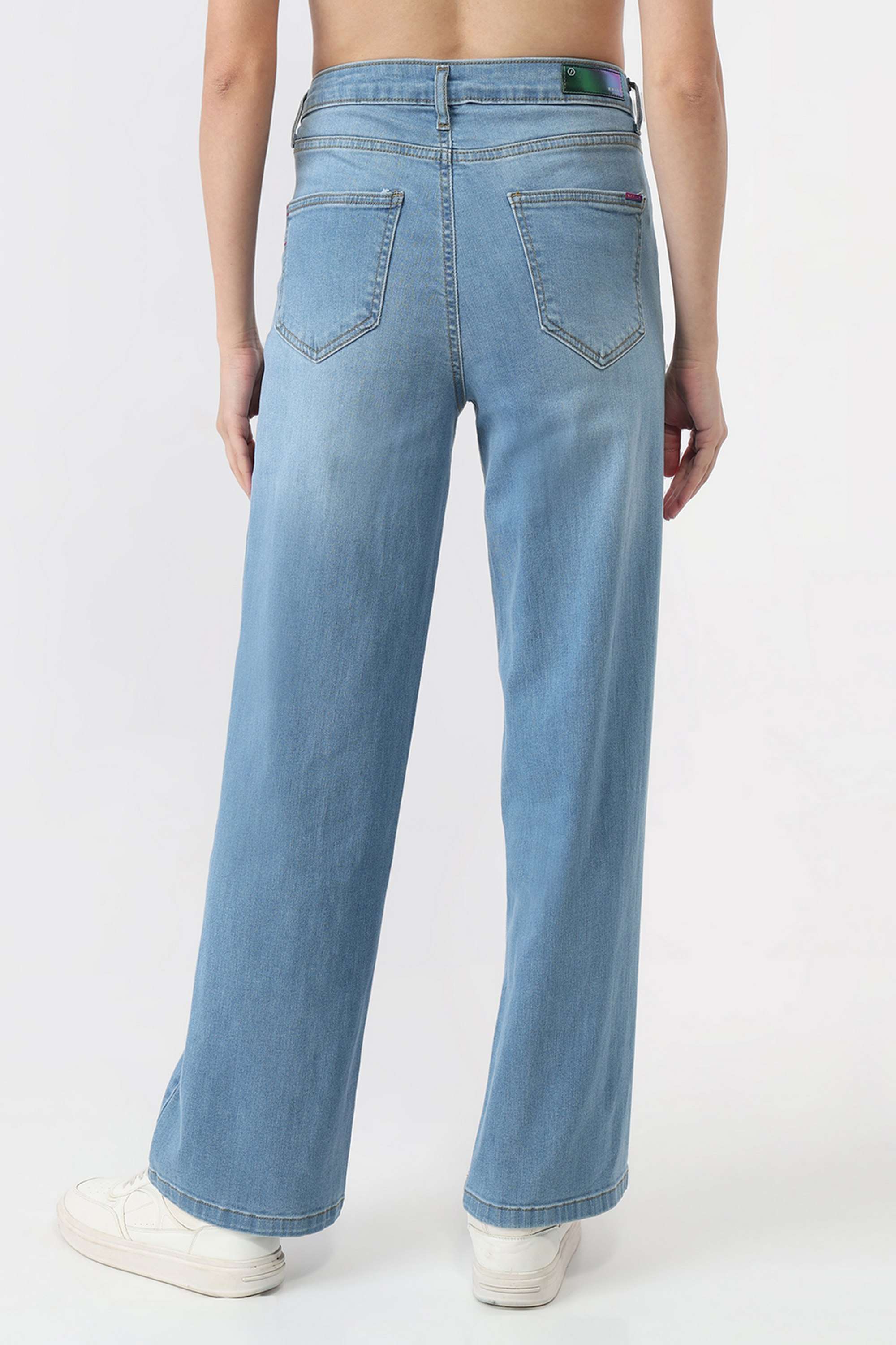 High-Rise-Blended-Fabric-Relaxed-Fit-Women-s-Jeans