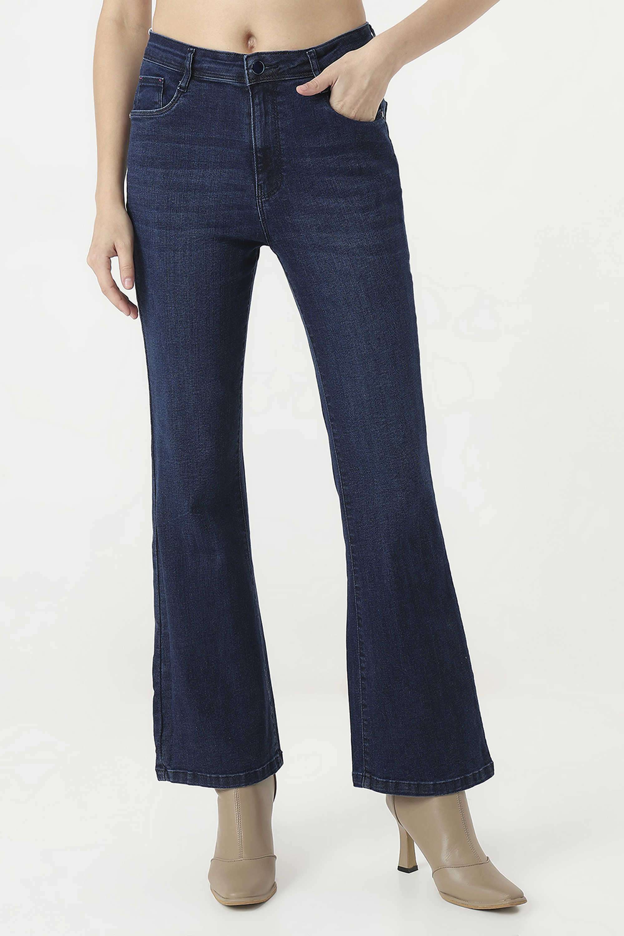 High-Rise-Blended-Fabric-Relaxed-Fit-Women-s-Jeans