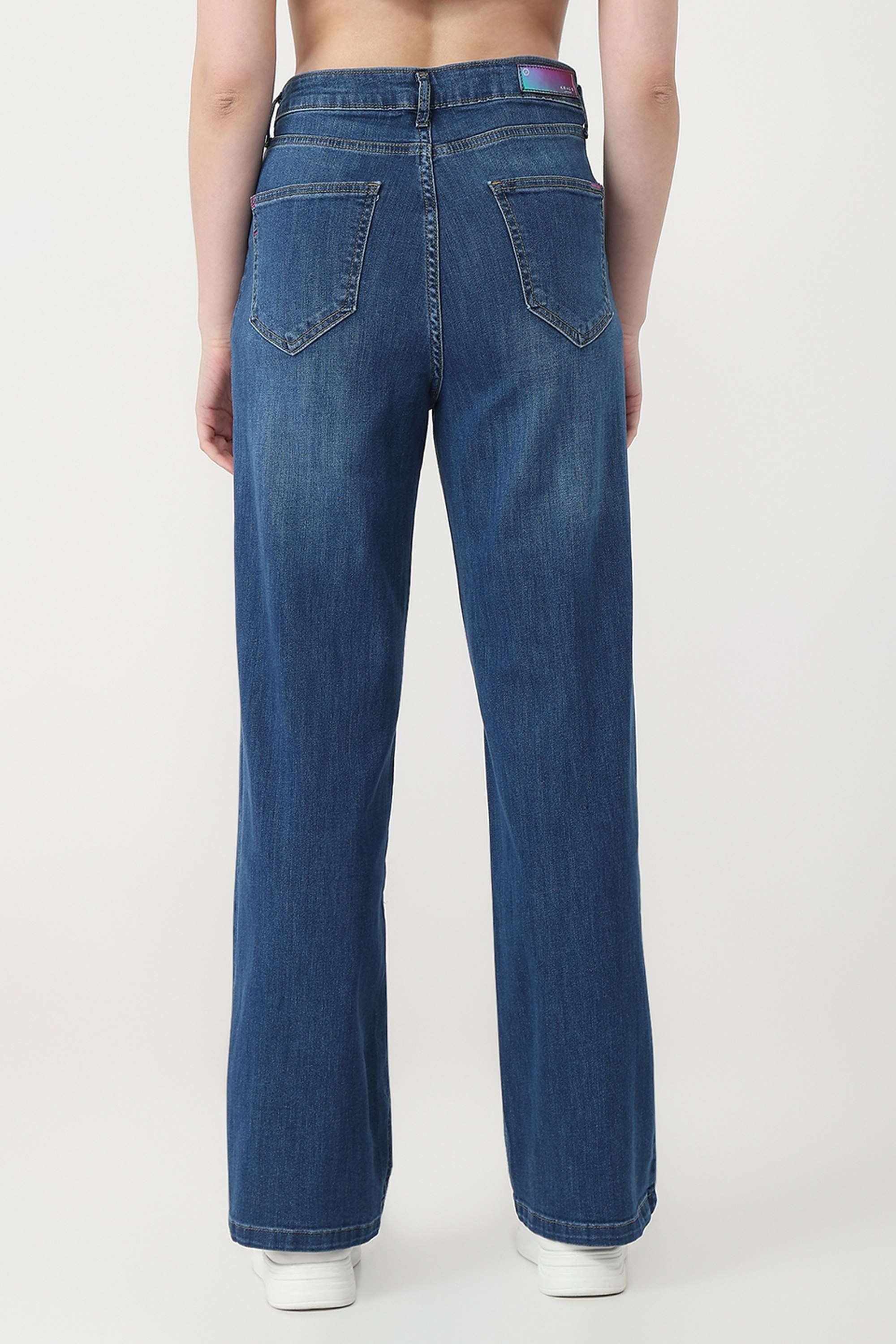 High-Rise-Blended-Fabric-Relaxed-Fit-Women-s-Jeans