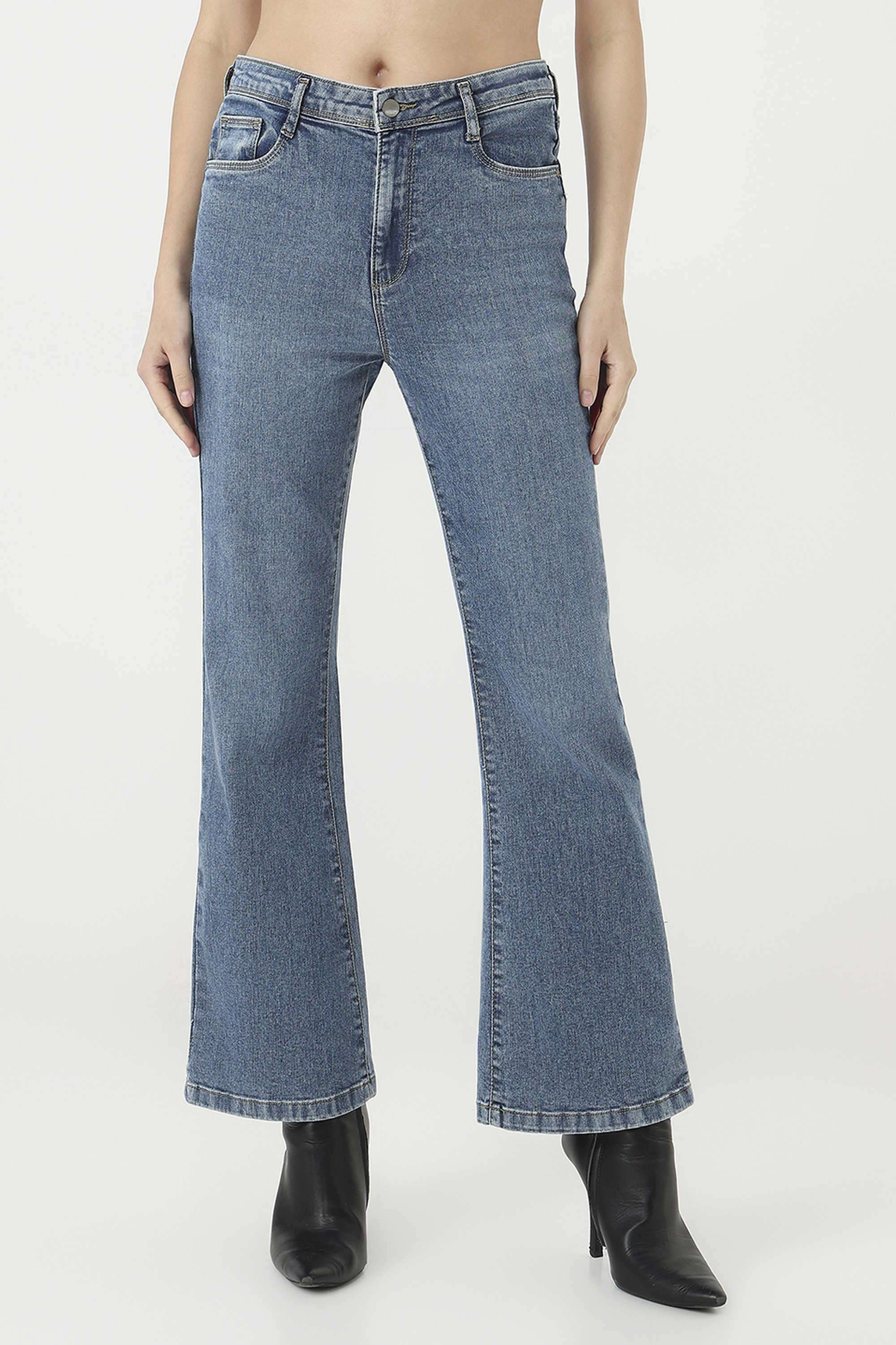High-Rise-Blended-Fabric-Relaxed-Fit-Women-s-Jeans