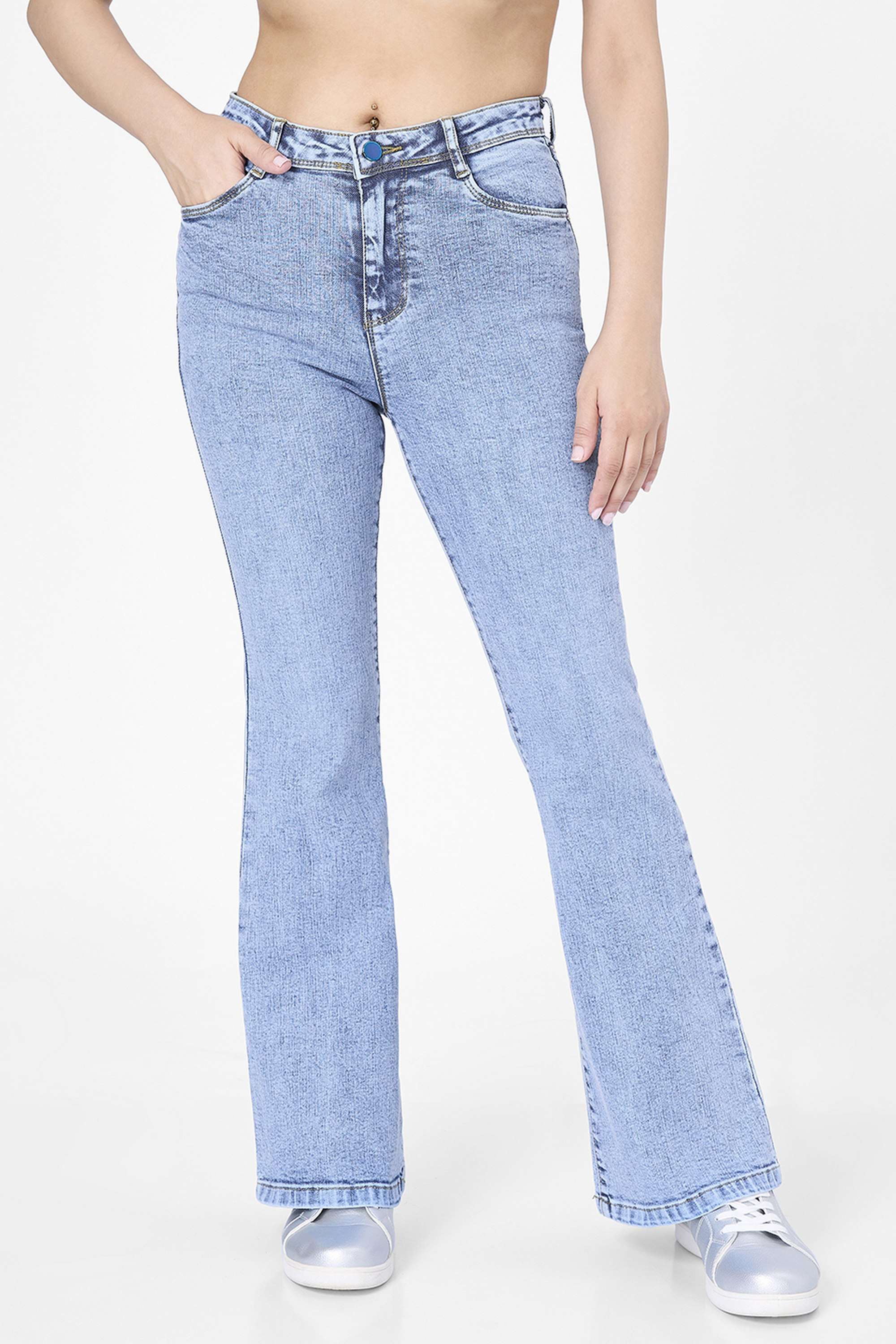 High-Rise-Blended-Fabric-Relaxed-Fit-Women-s-Jeans