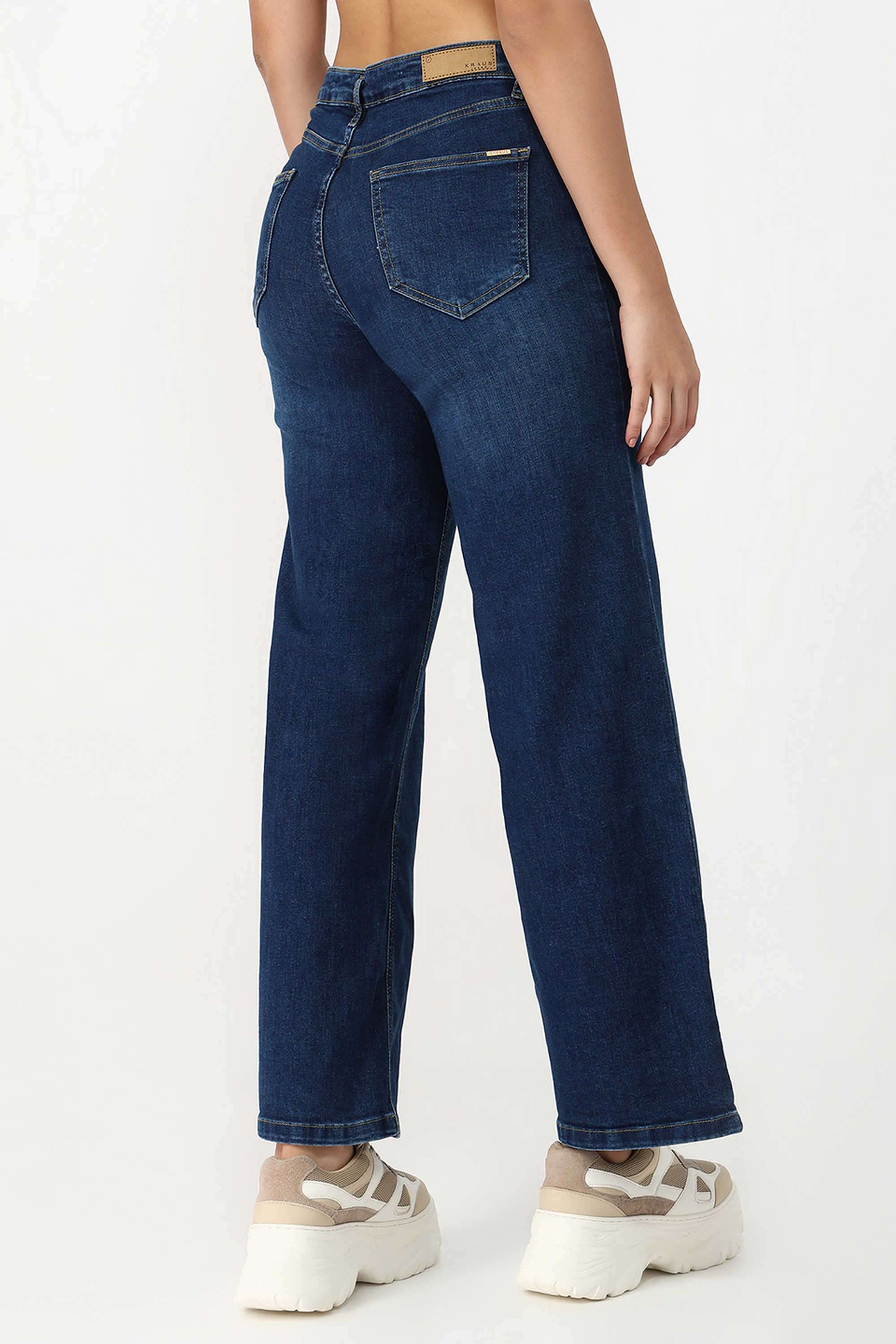 High-Rise-Blended-Fabric-Relaxed-Fit-Women-s-Jeans