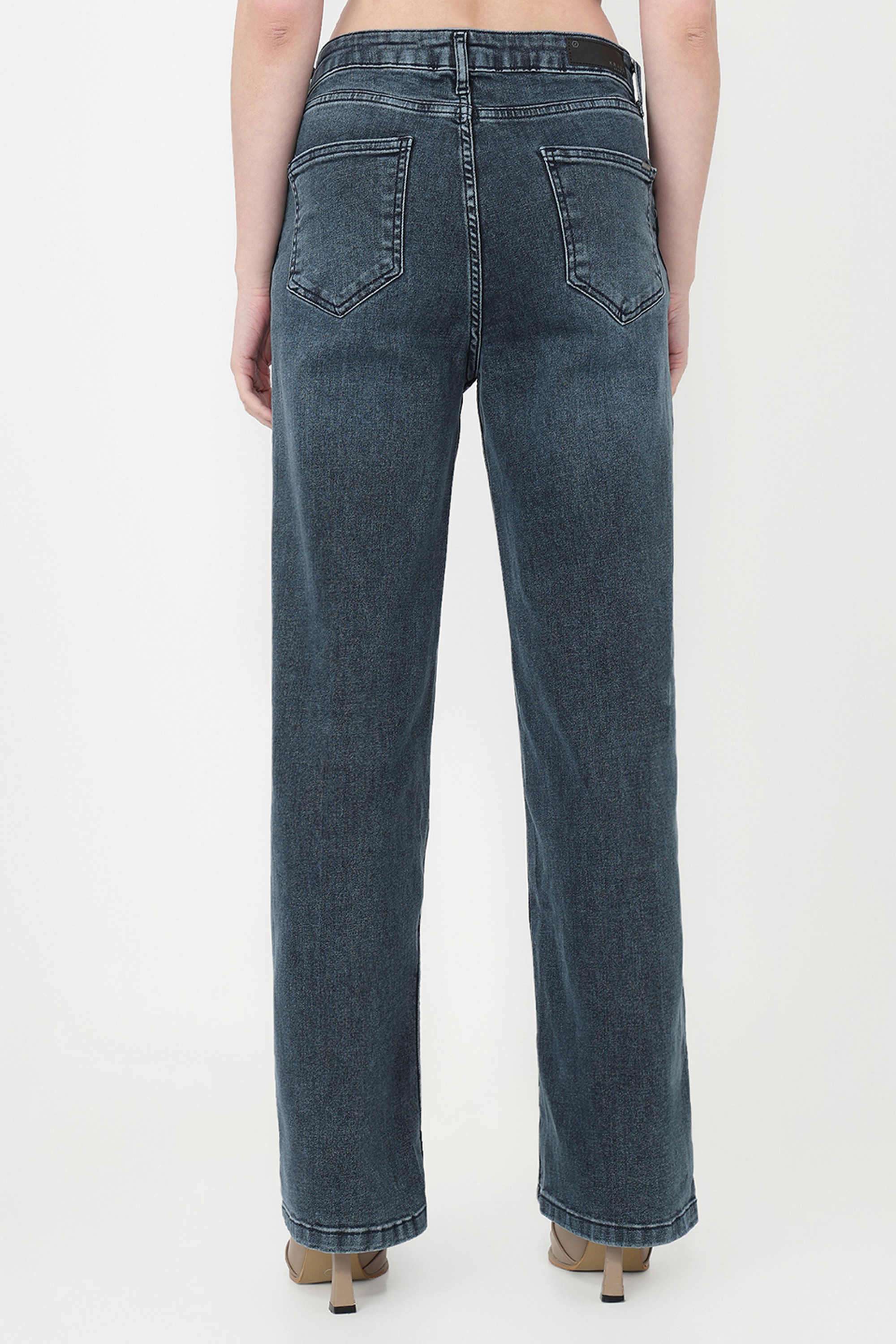 High-Rise-Blended-Fabric-Relaxed-Fit-Women-s-Jeans