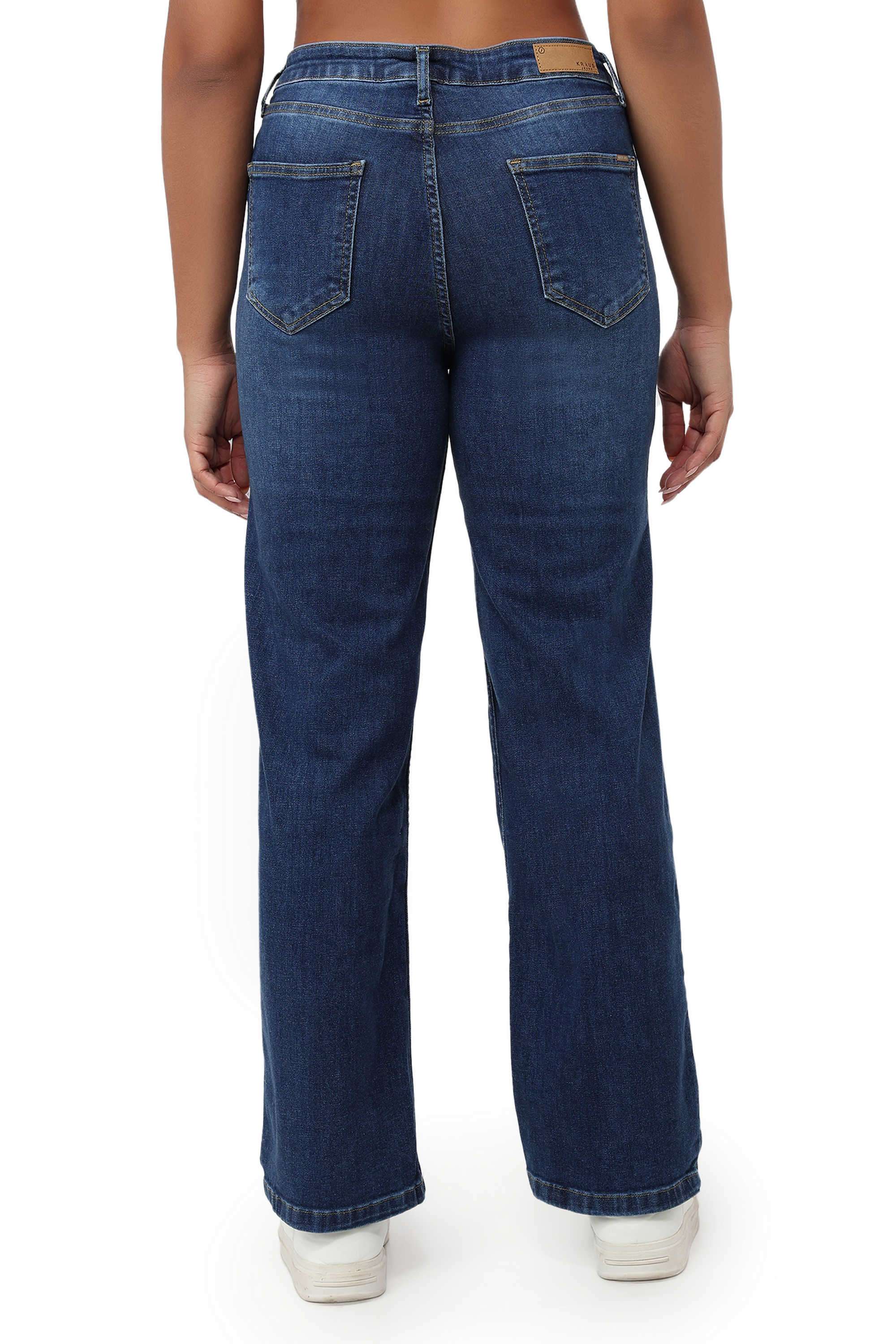 High-Rise-Blended-Fabric-Relaxed-Fit-Women-s-Jeans