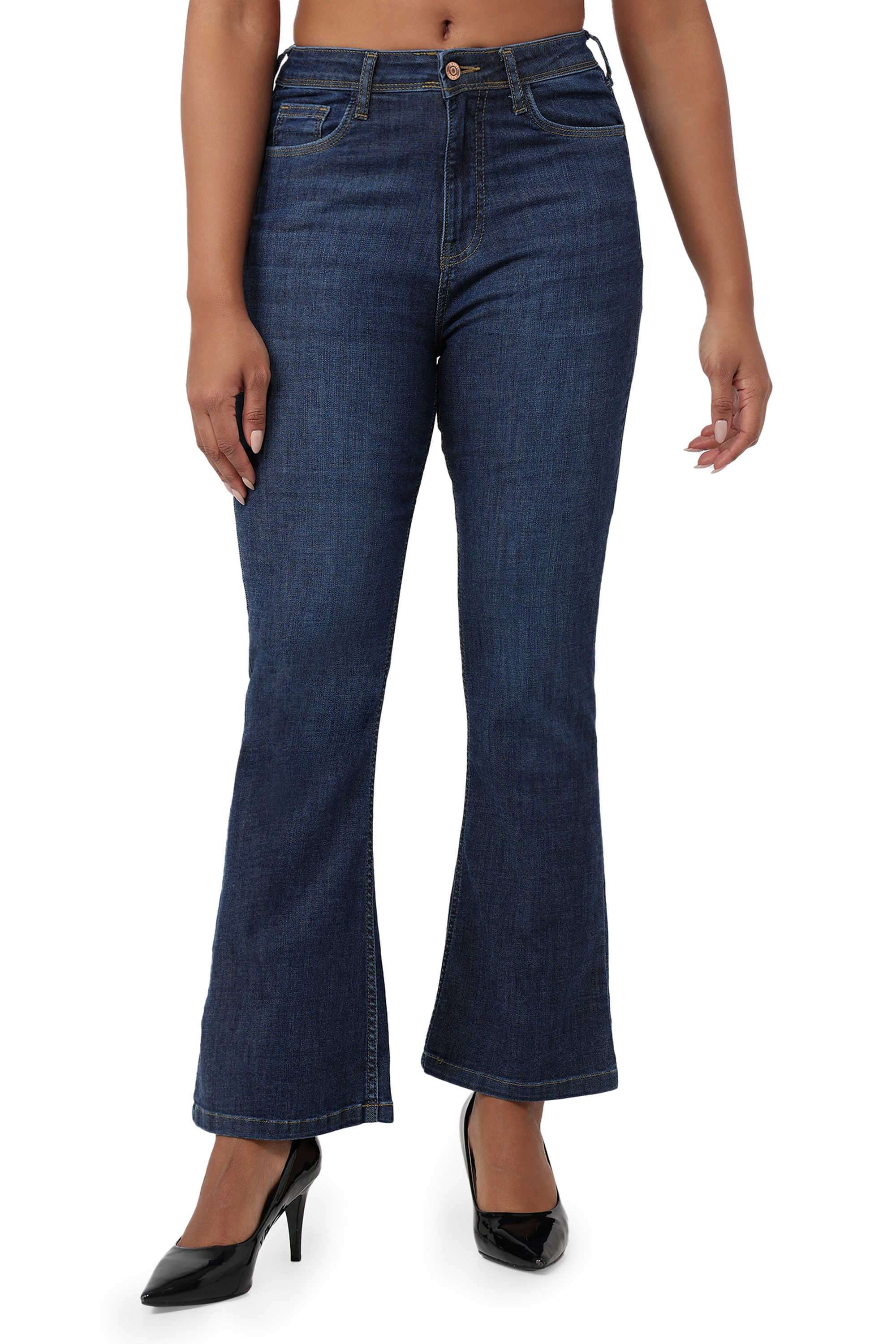 High-Rise-Blended-Fabric-Relaxed-Fit-Women-s-Jeans