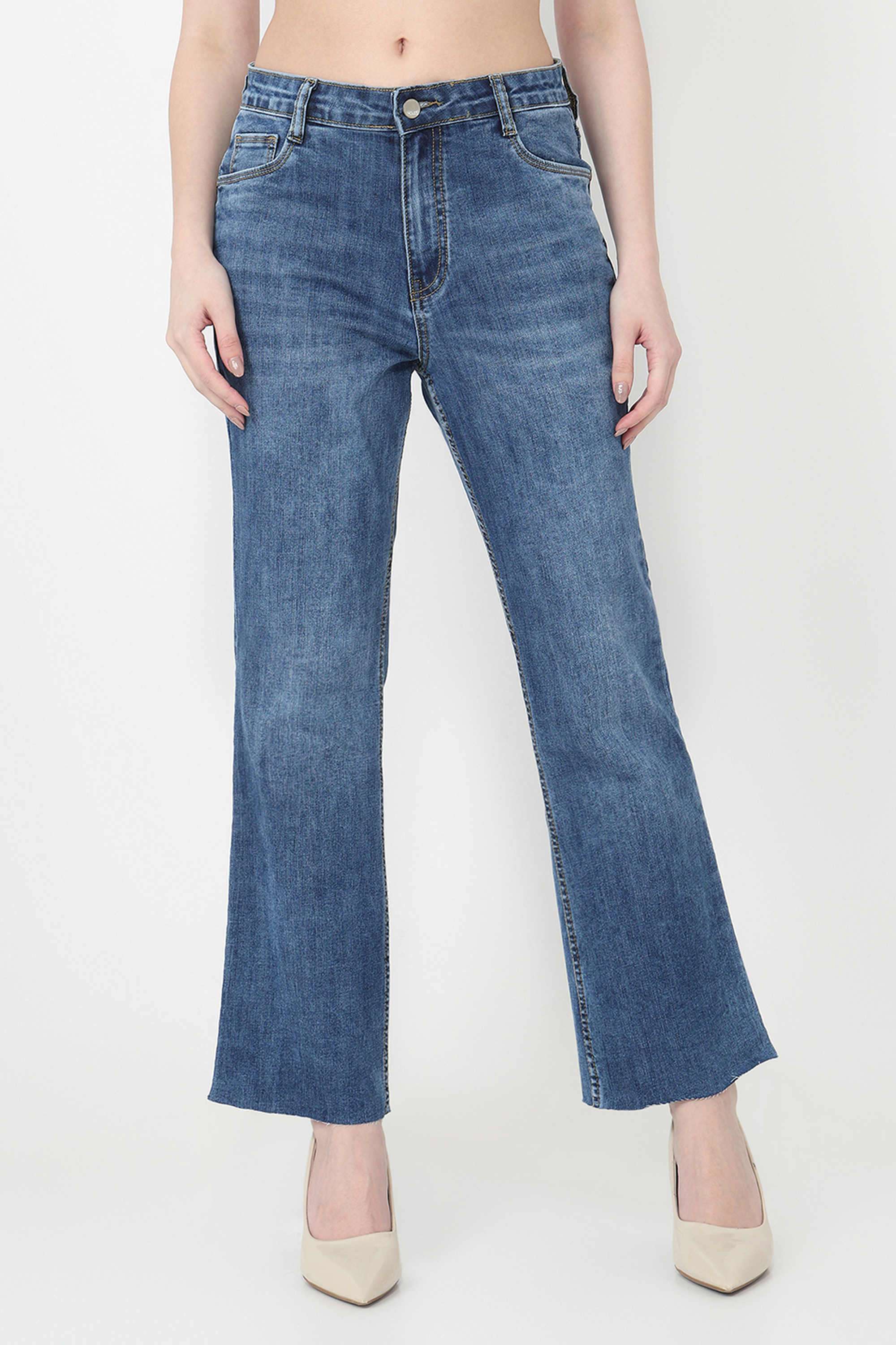 High-Rise-Blended-Fabric-Relaxed-Fit-Women-s-Jeans