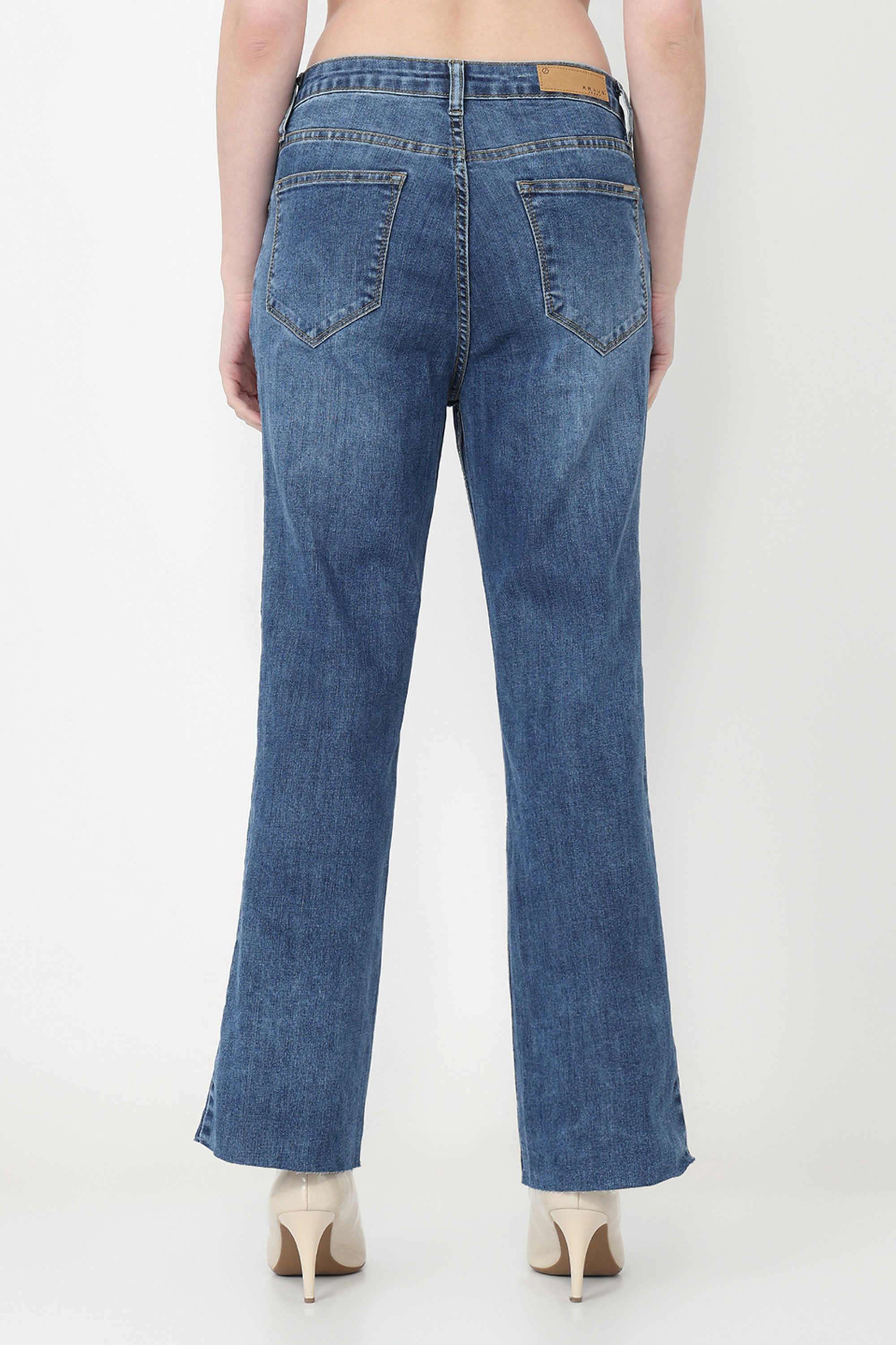 High-Rise-Blended-Fabric-Relaxed-Fit-Women-s-Jeans
