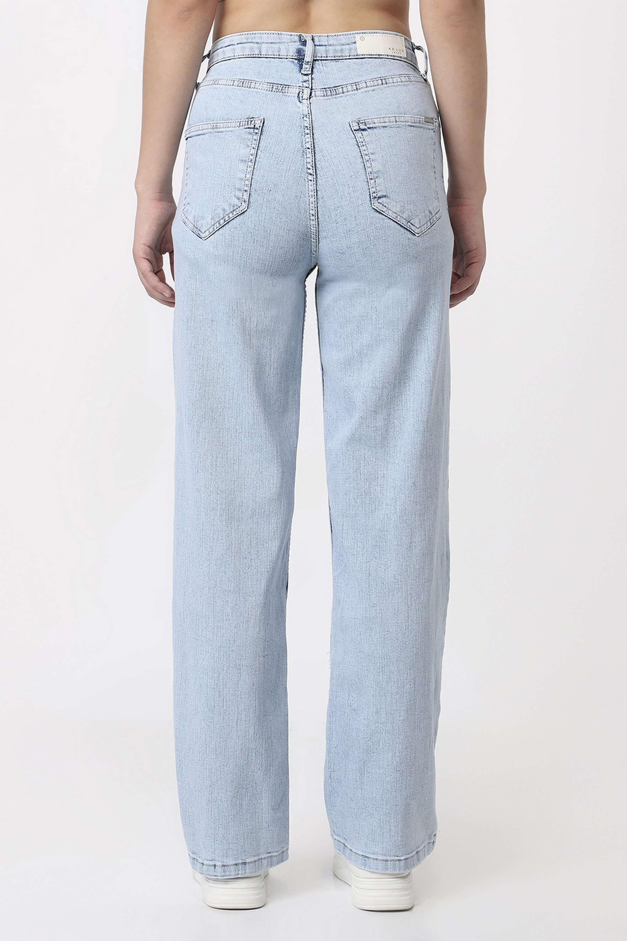 High-Rise-Blended-Fabric-Relaxed-Fit-Women-Jeans