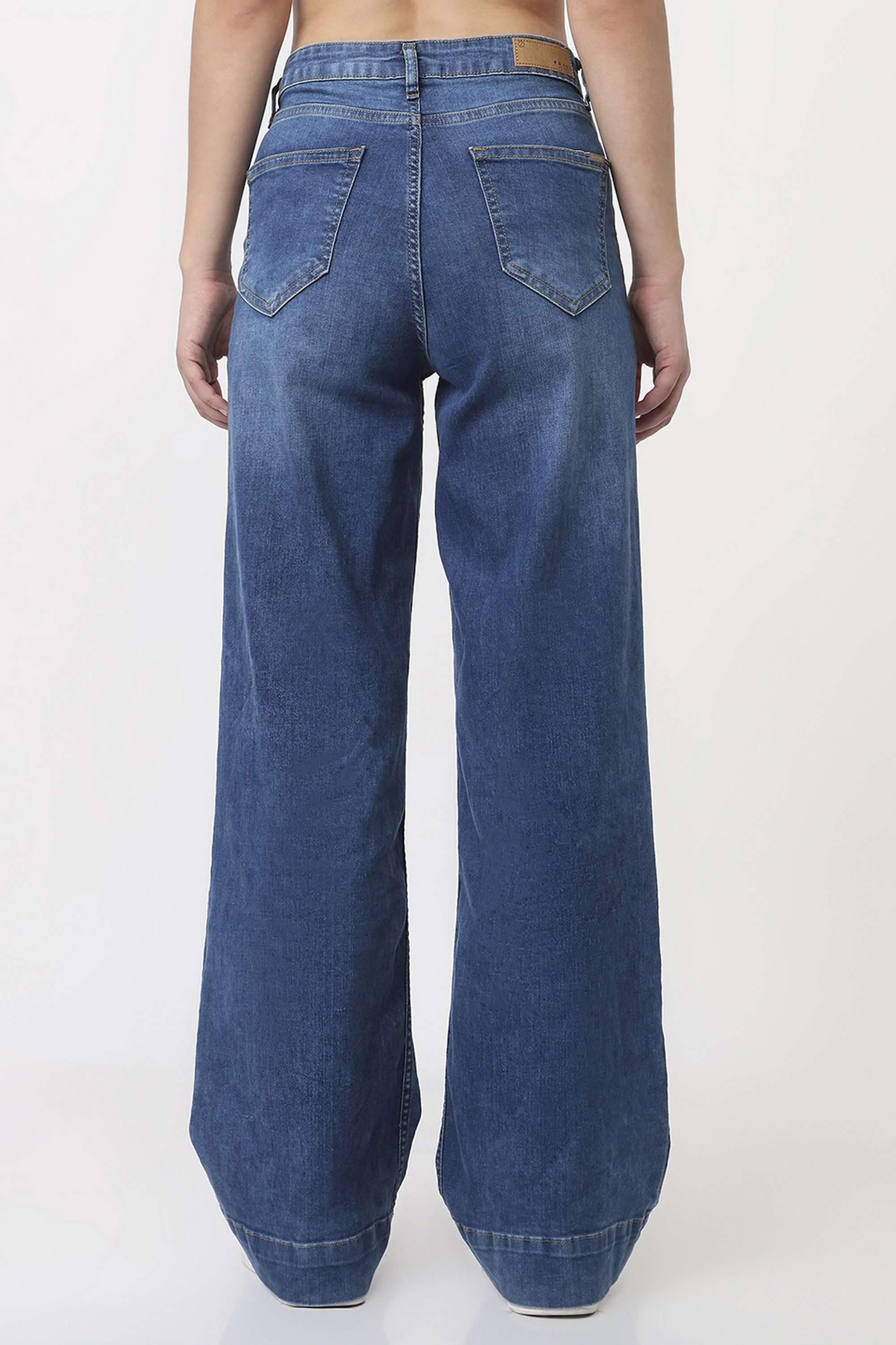 High-Rise-Blended-Fabric-Relaxed-Fit-Women-Jeans