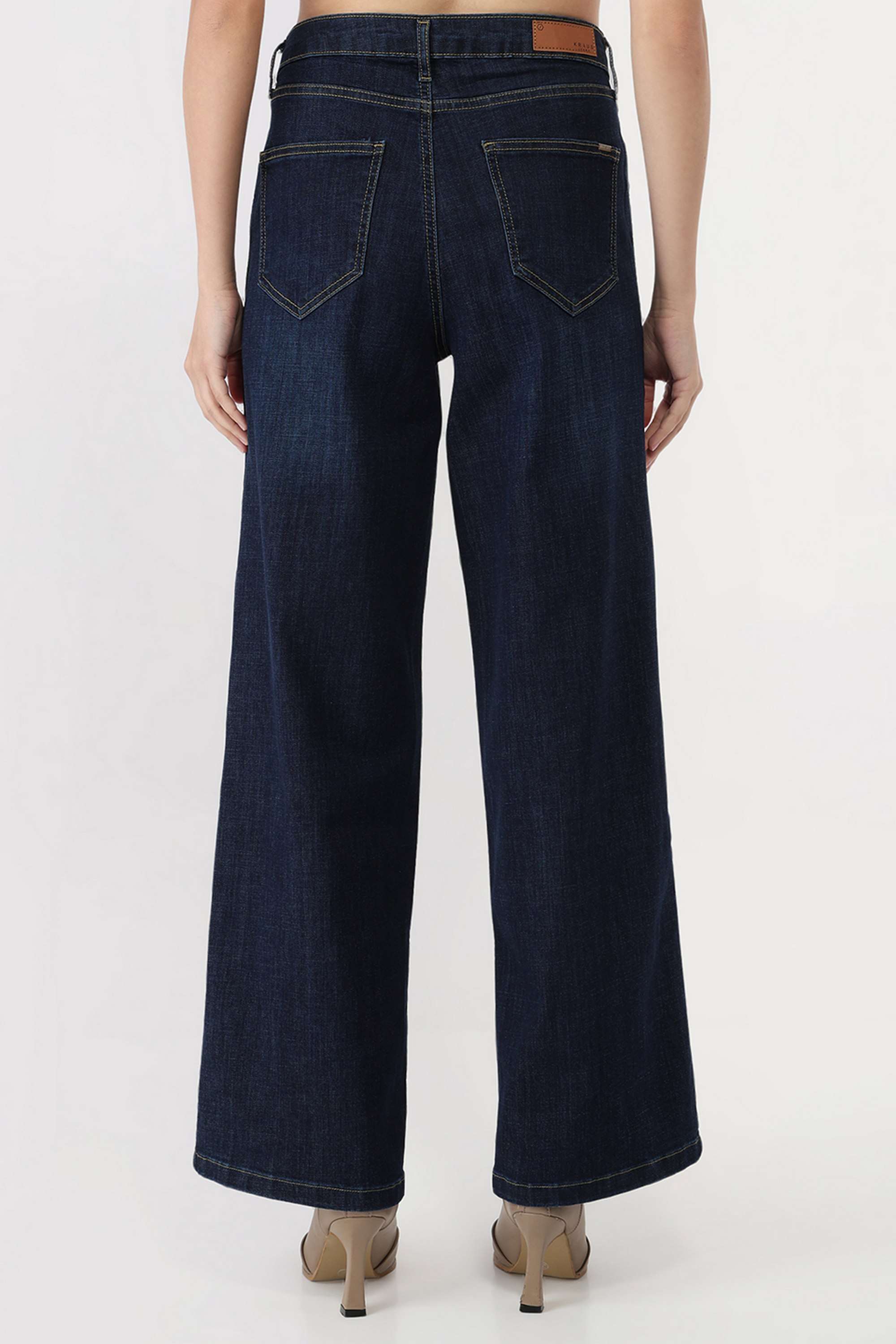 High-Rise-Blended-Fabric-Relaxed-Fit-Women-s-Jeans