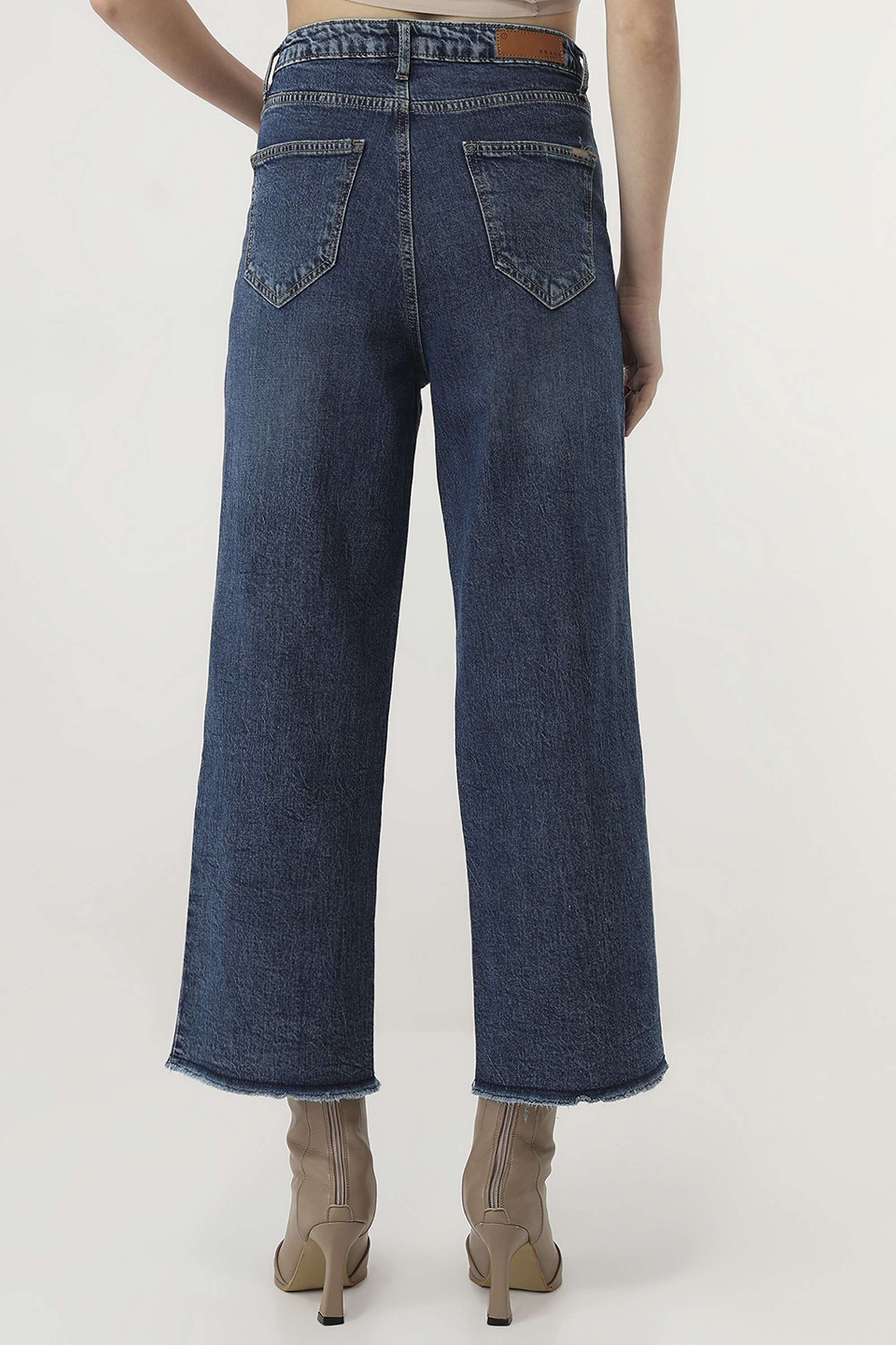 High-Rise-Blended-Fabric-Relaxed-Fit-Women-s-Jeans