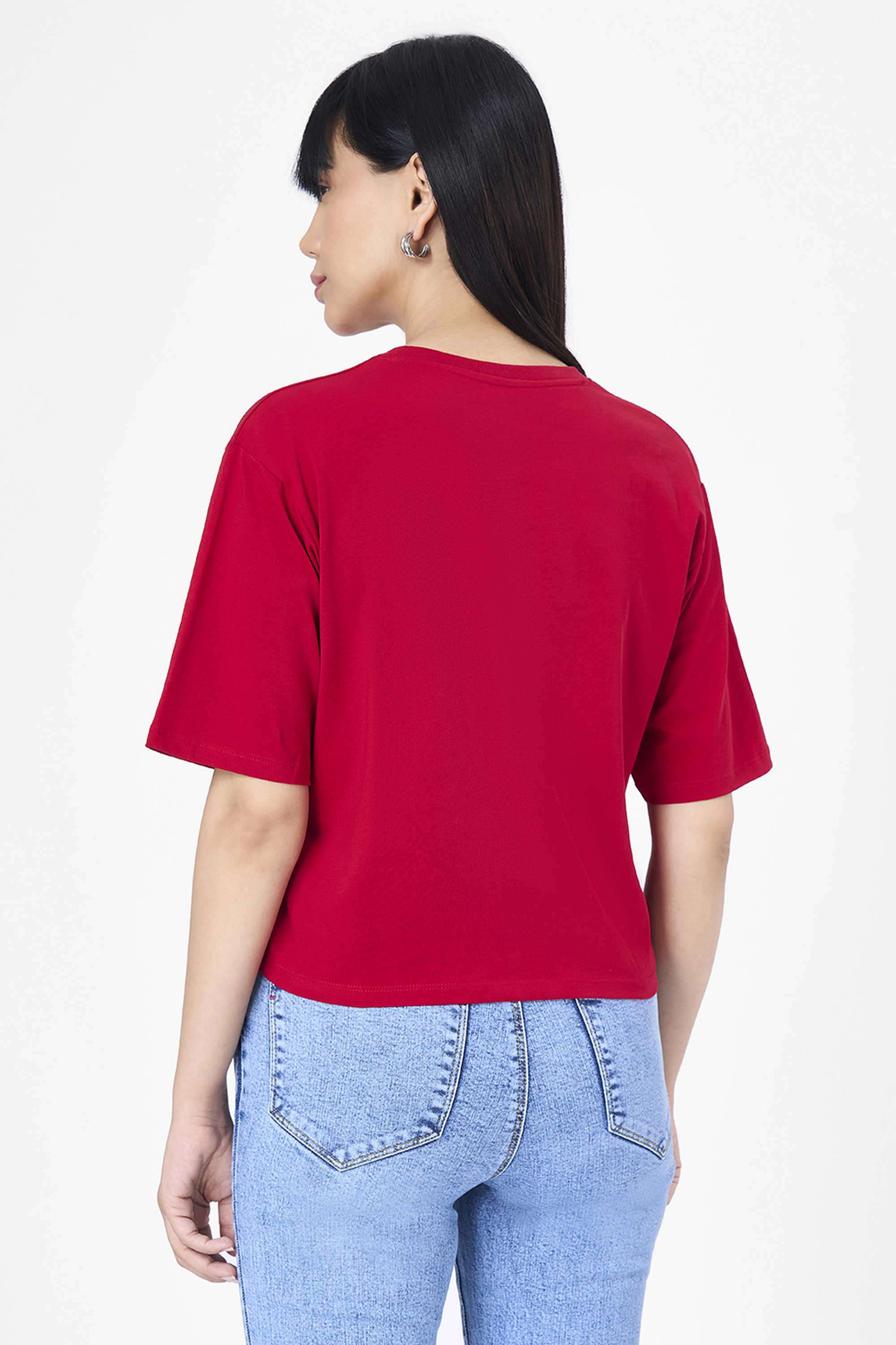 Graphic-Print-Cotton-Round-Neck-Women-s-T-Shirt