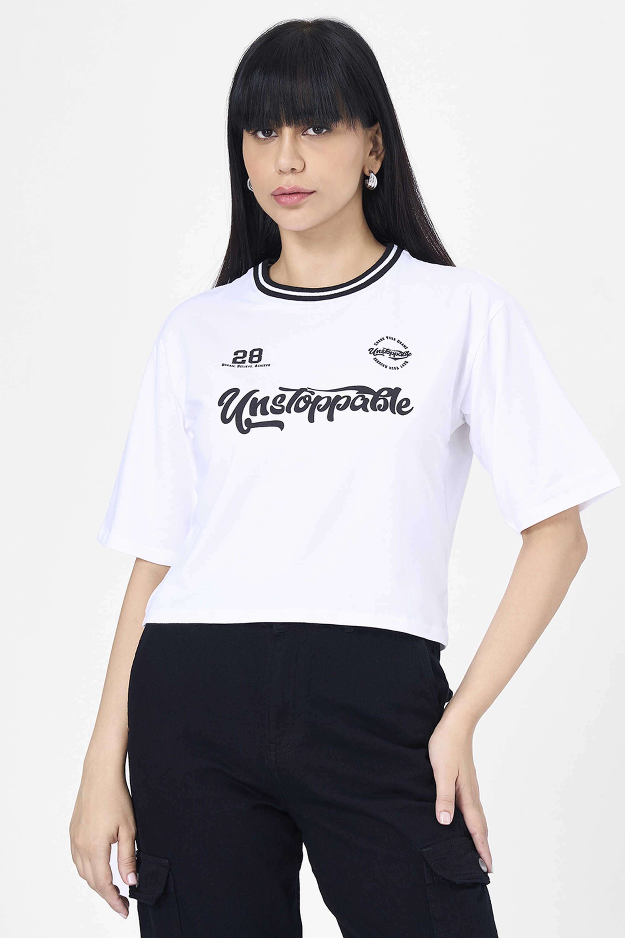 Graphic-Print-Cotton-Round-Neck-Women-s-T-Shirt