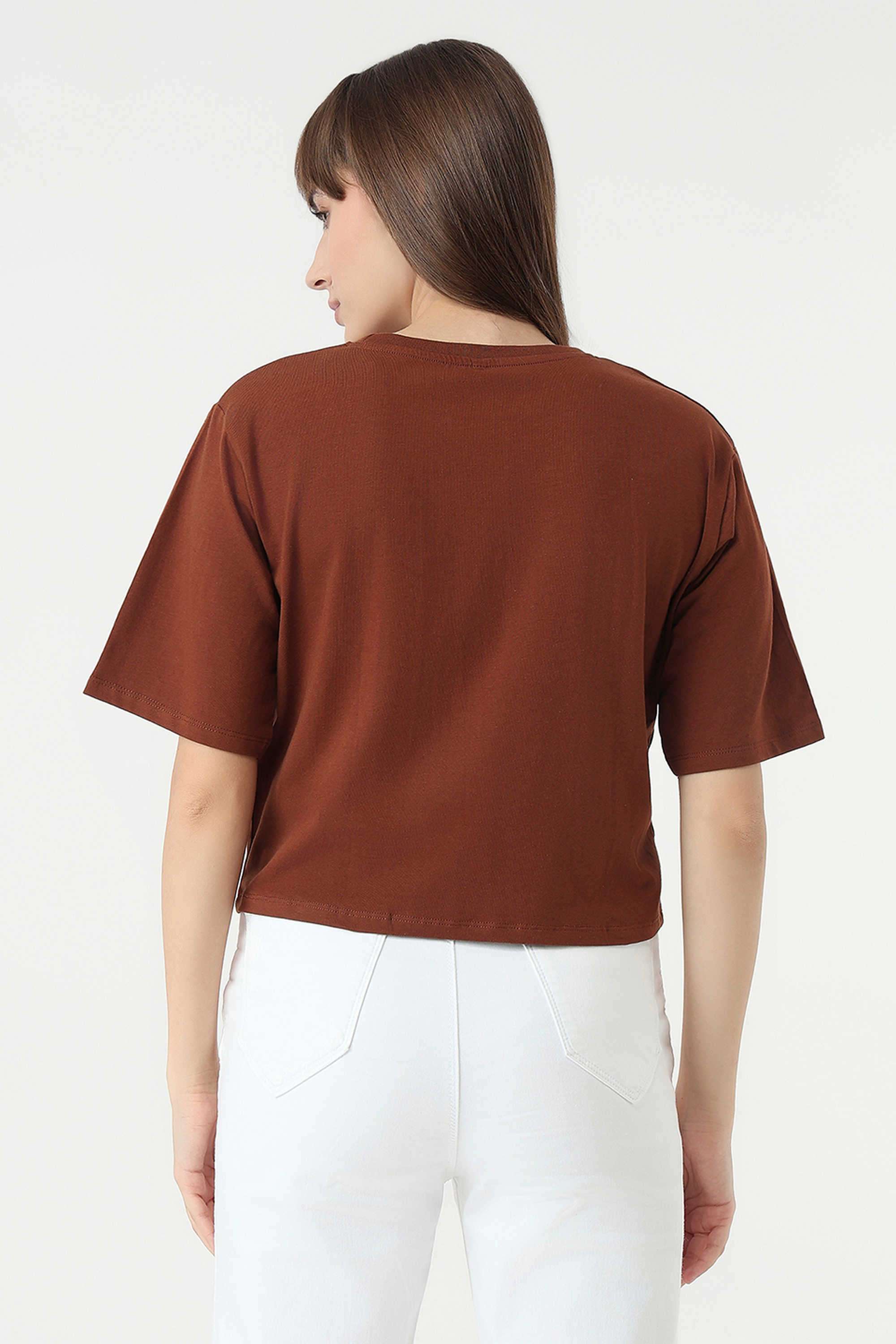 Graphic-Print-Cotton-Round-Neck-Women-s-T-Shirt