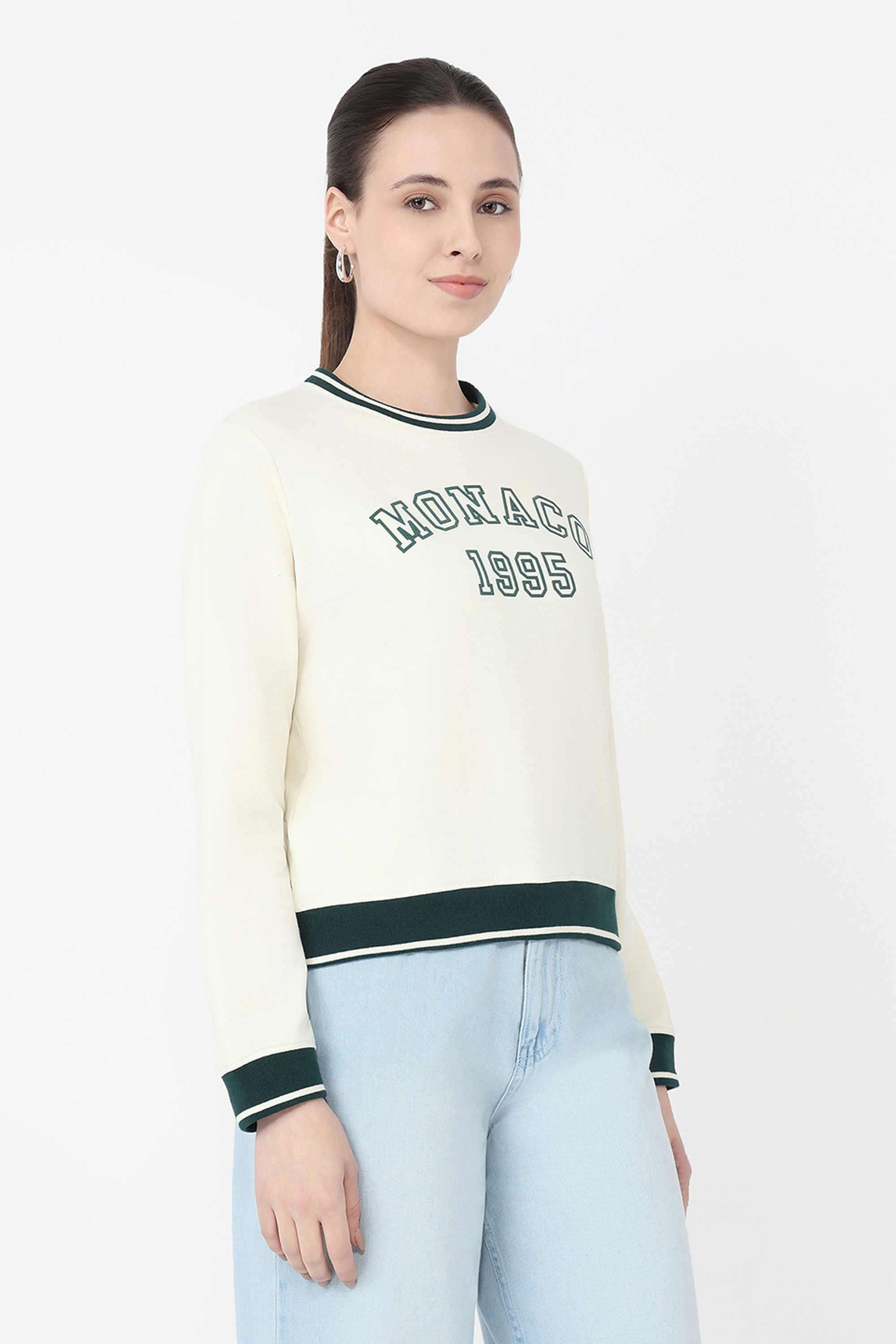 Printed-Blended-Fabric-Round-Neck-Women-s-Sweatshirt