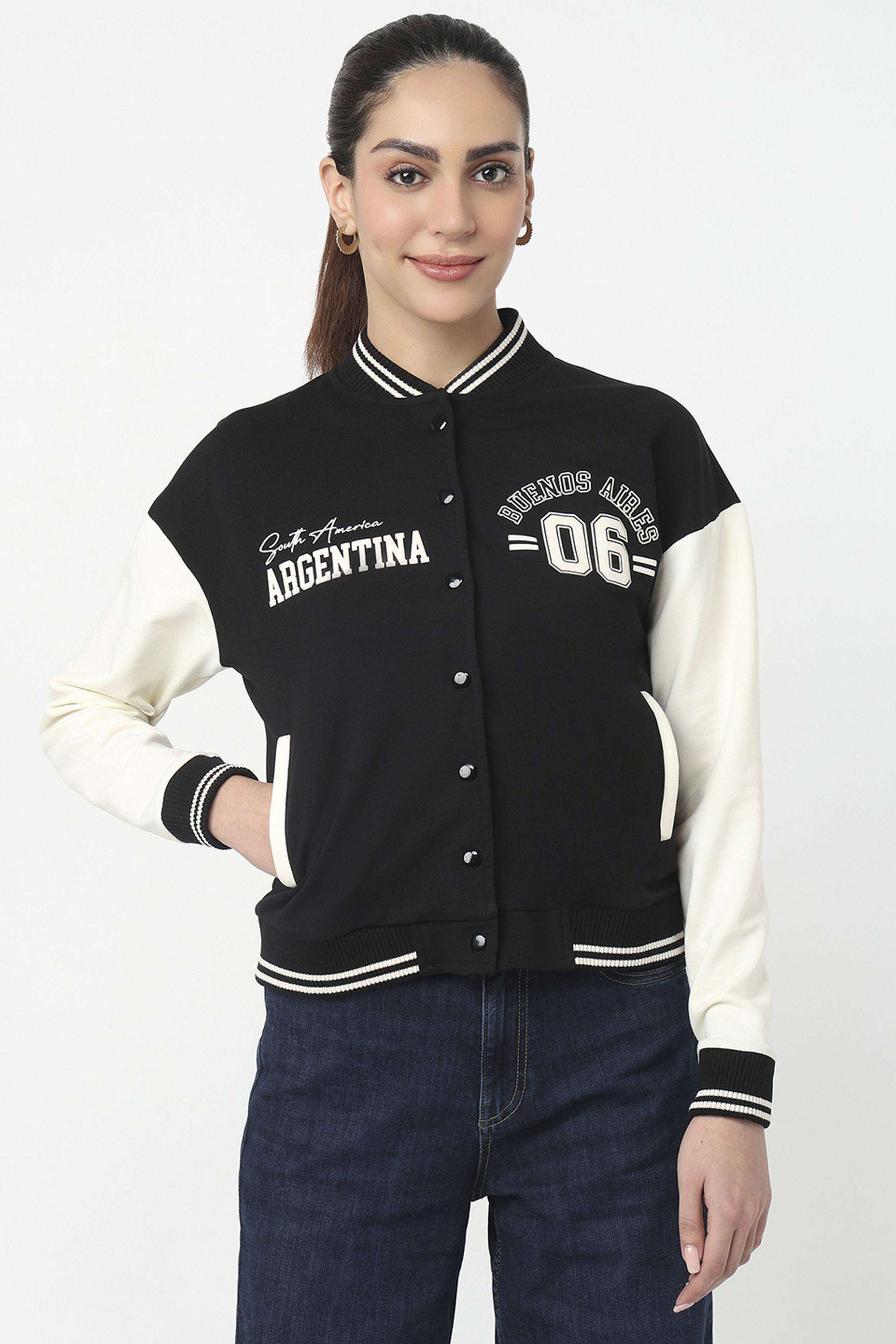 Printed-Blended-Fabric-Women-s-Jacket