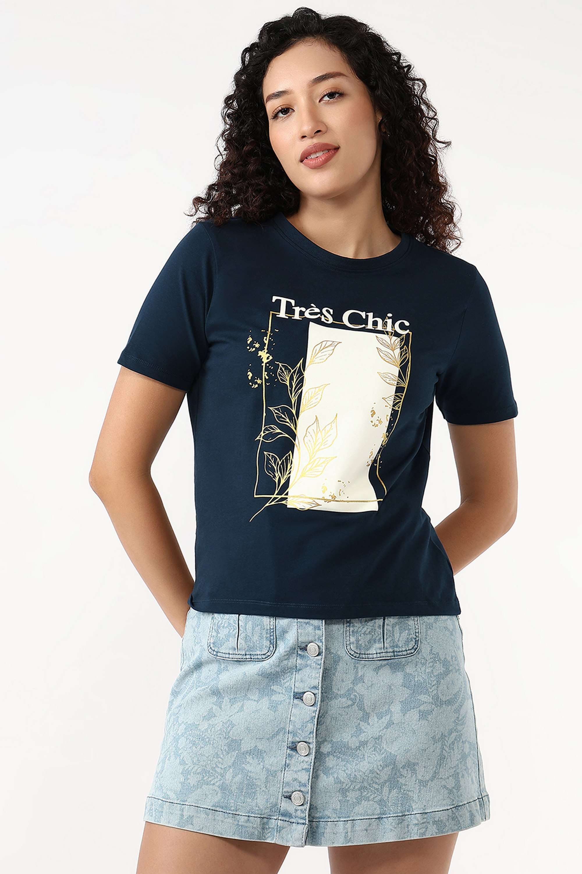 Graphic-Print-Cotton-Round-Neck-Women-s-T-Shirt