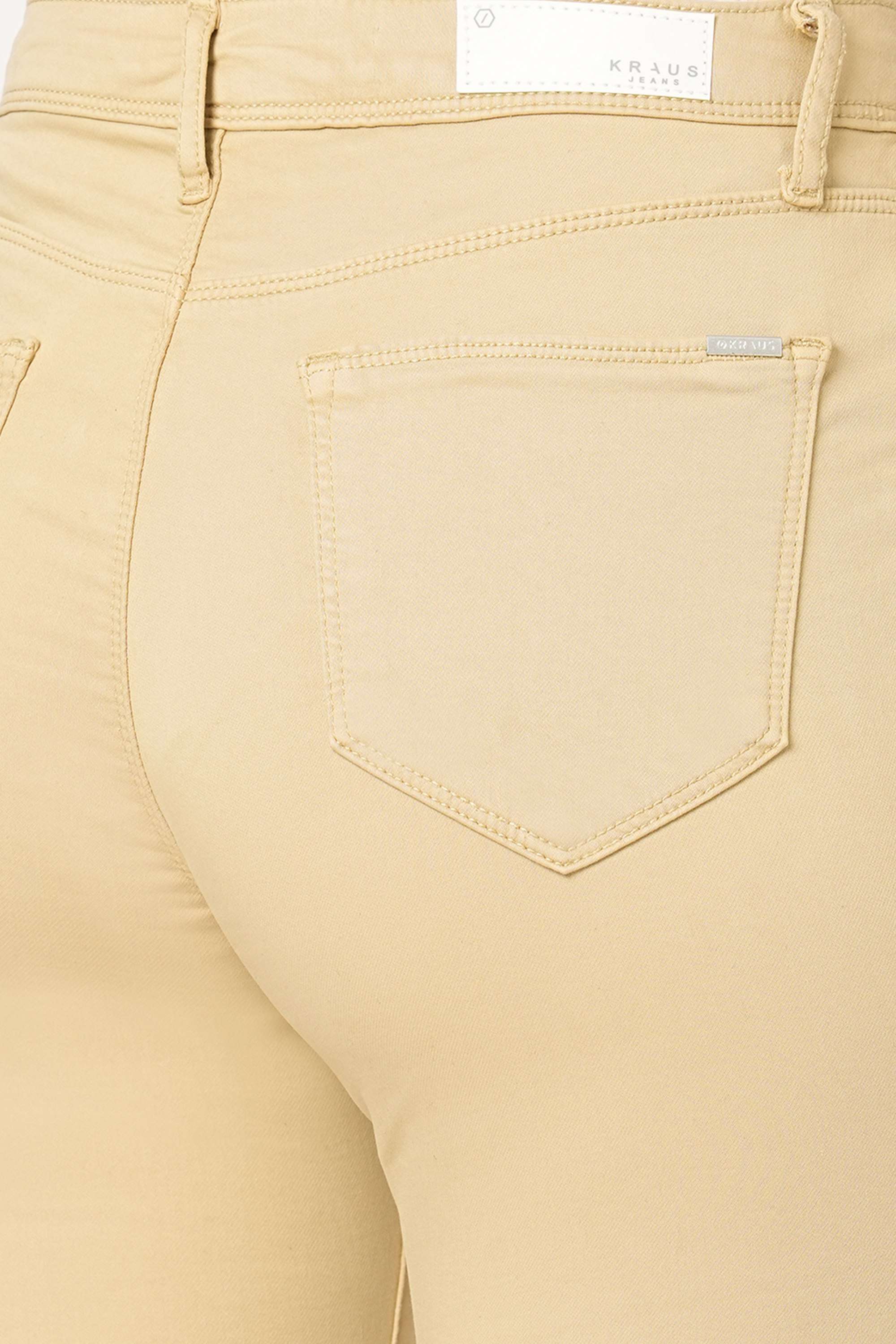 Kraus Jeans Khaki Treggings KRAUS Solid Treggings