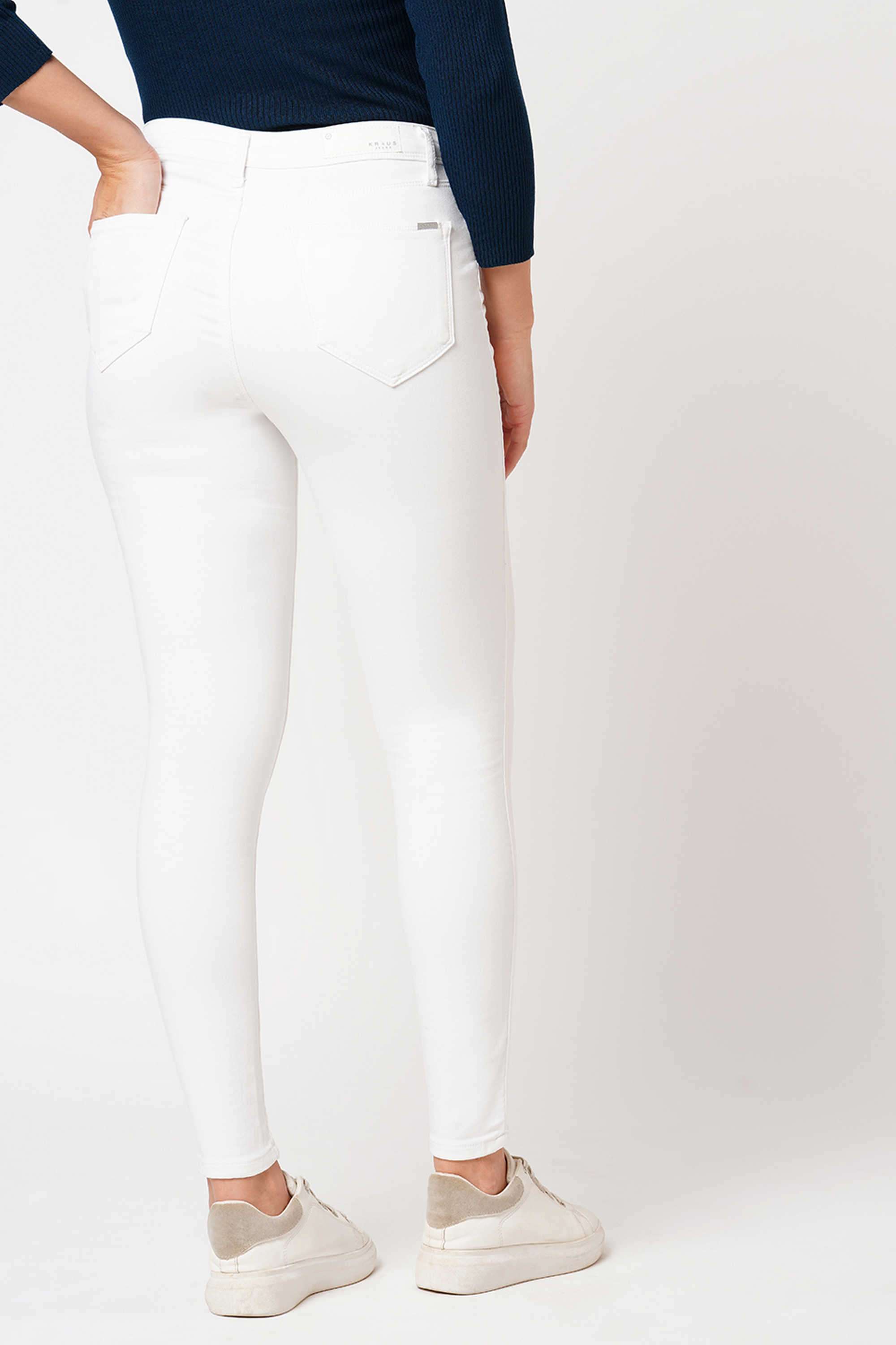 High-Rise-Blended-Fabric-Skinny-Fit-Women-s-Jeans