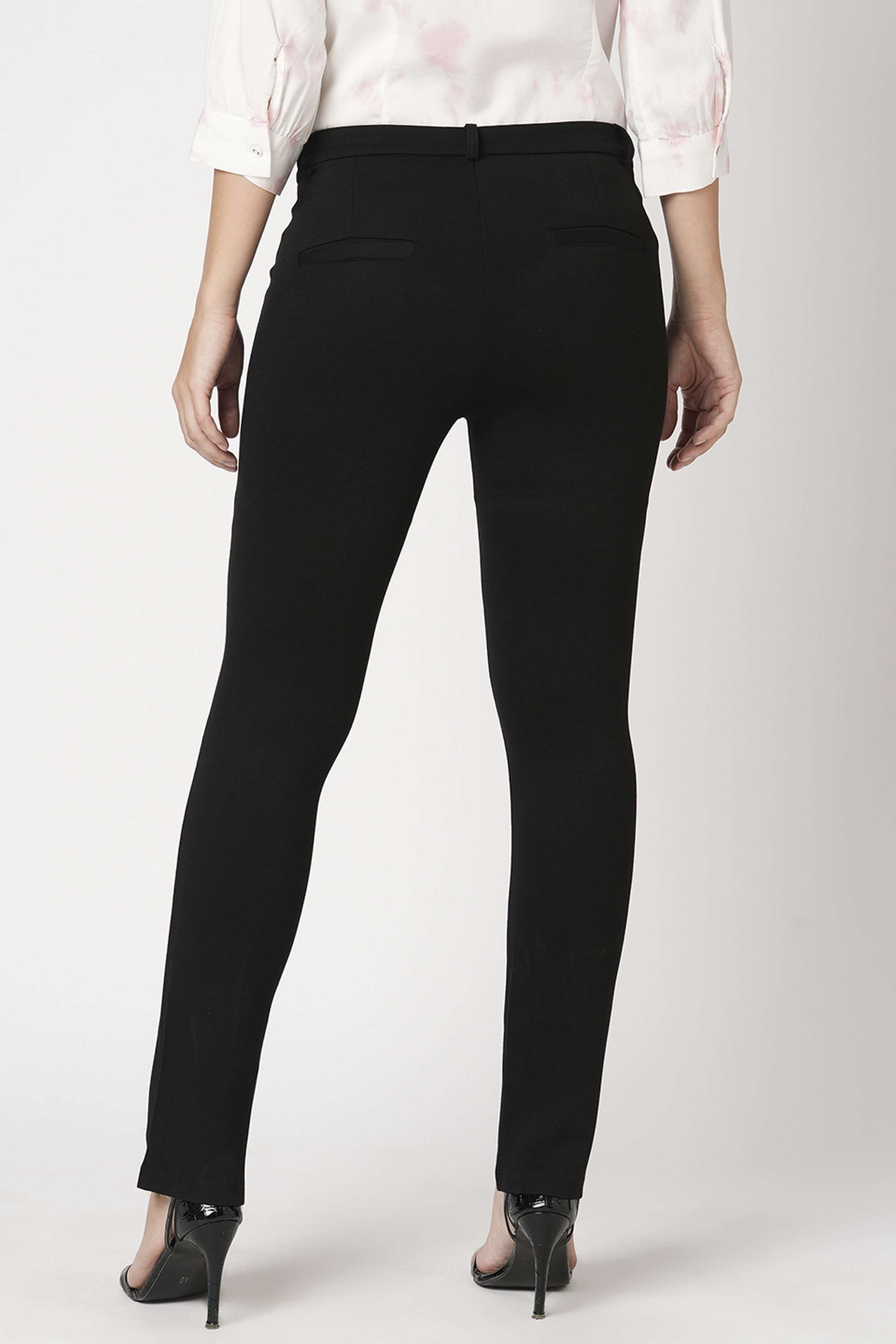 High-Rise-Viscose-Straight-Fit-Women-s-Treggings