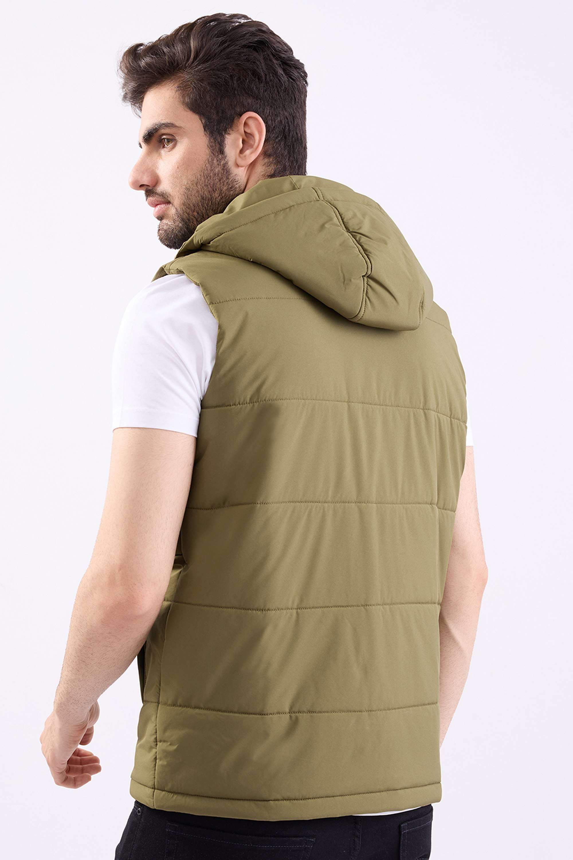 Solid-Polyester-Straight-Fit-Men-Jacket