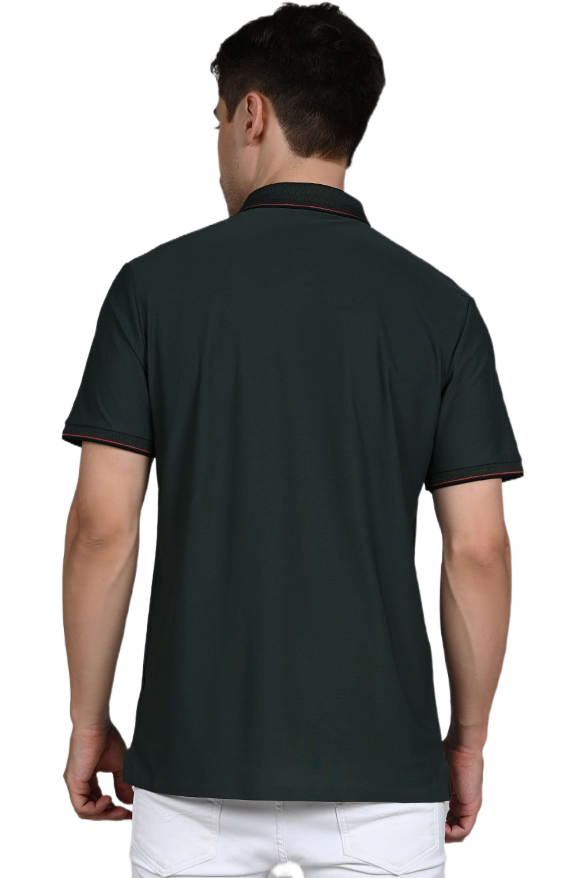 Solid-Cotton-Blend-Regular-Fit-Men-Polo-T-Shirt