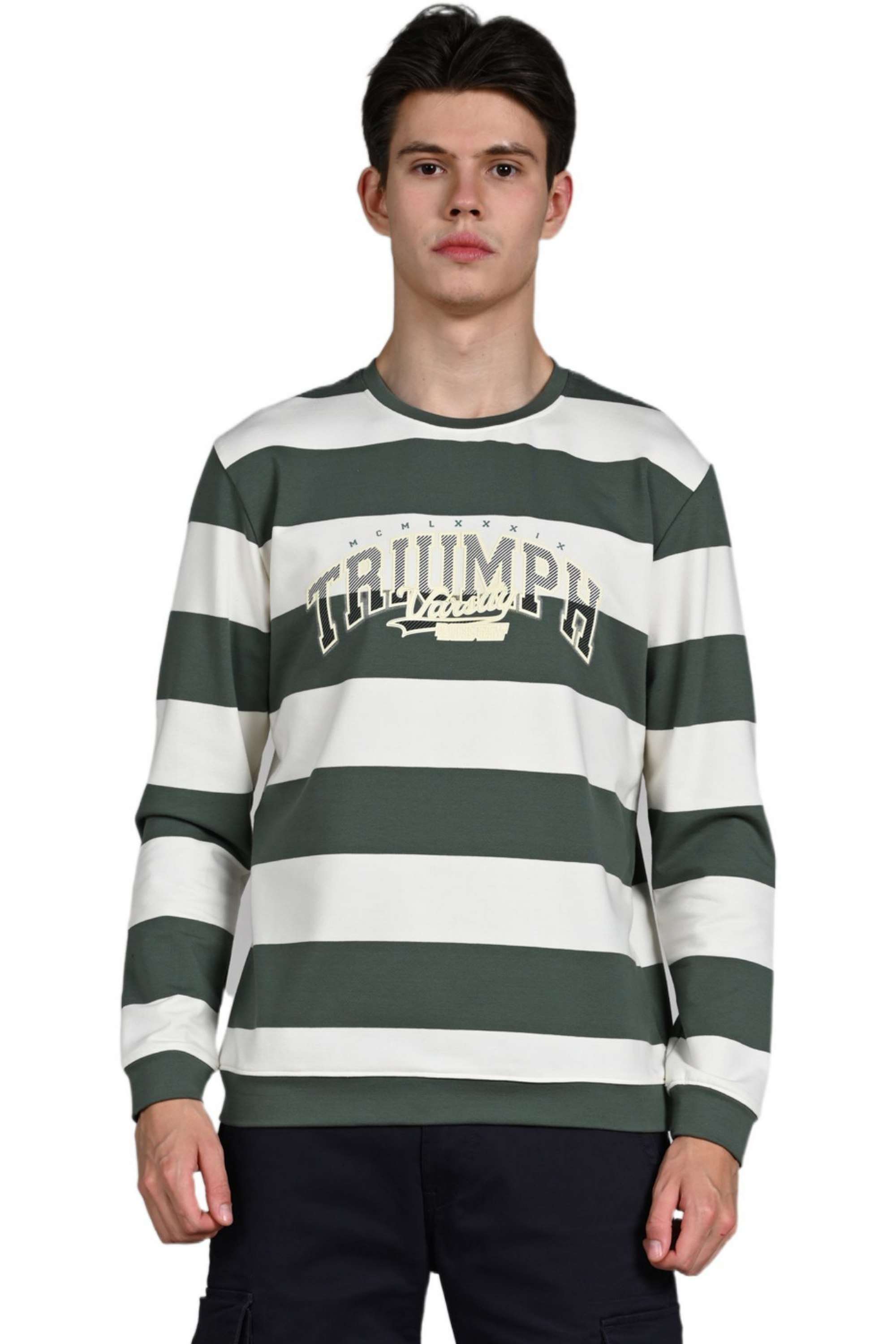 Stripes-Cotton-Blend-Slim-Fit-Men-T-Shirt
