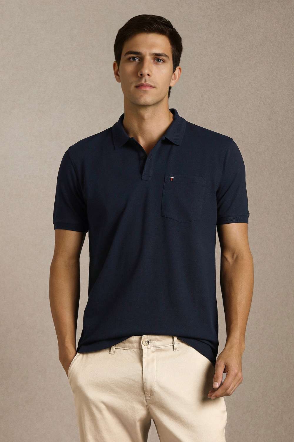 Solid-Cotton-Slim-Fit-Men-Polo-T-Shirt