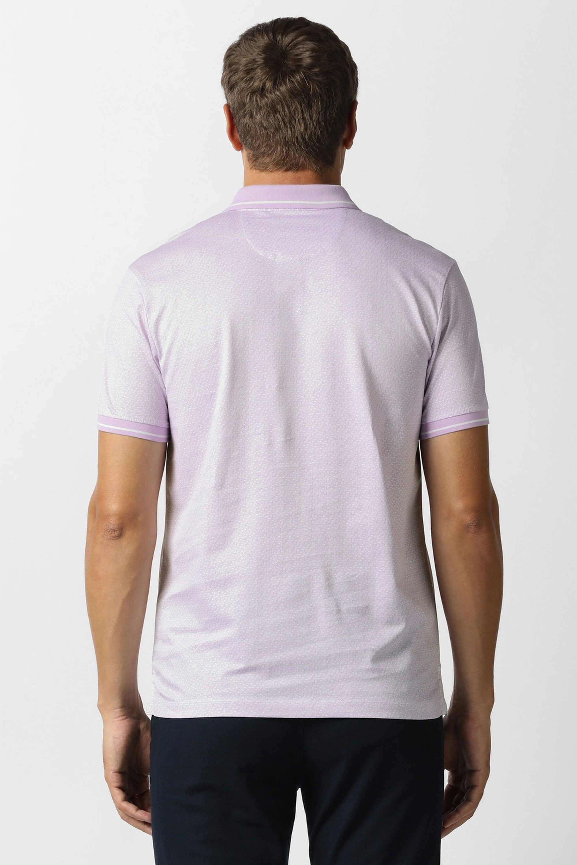 Textured-Blended-Fabric-Regular-Fit-Men-s-T-Shirt